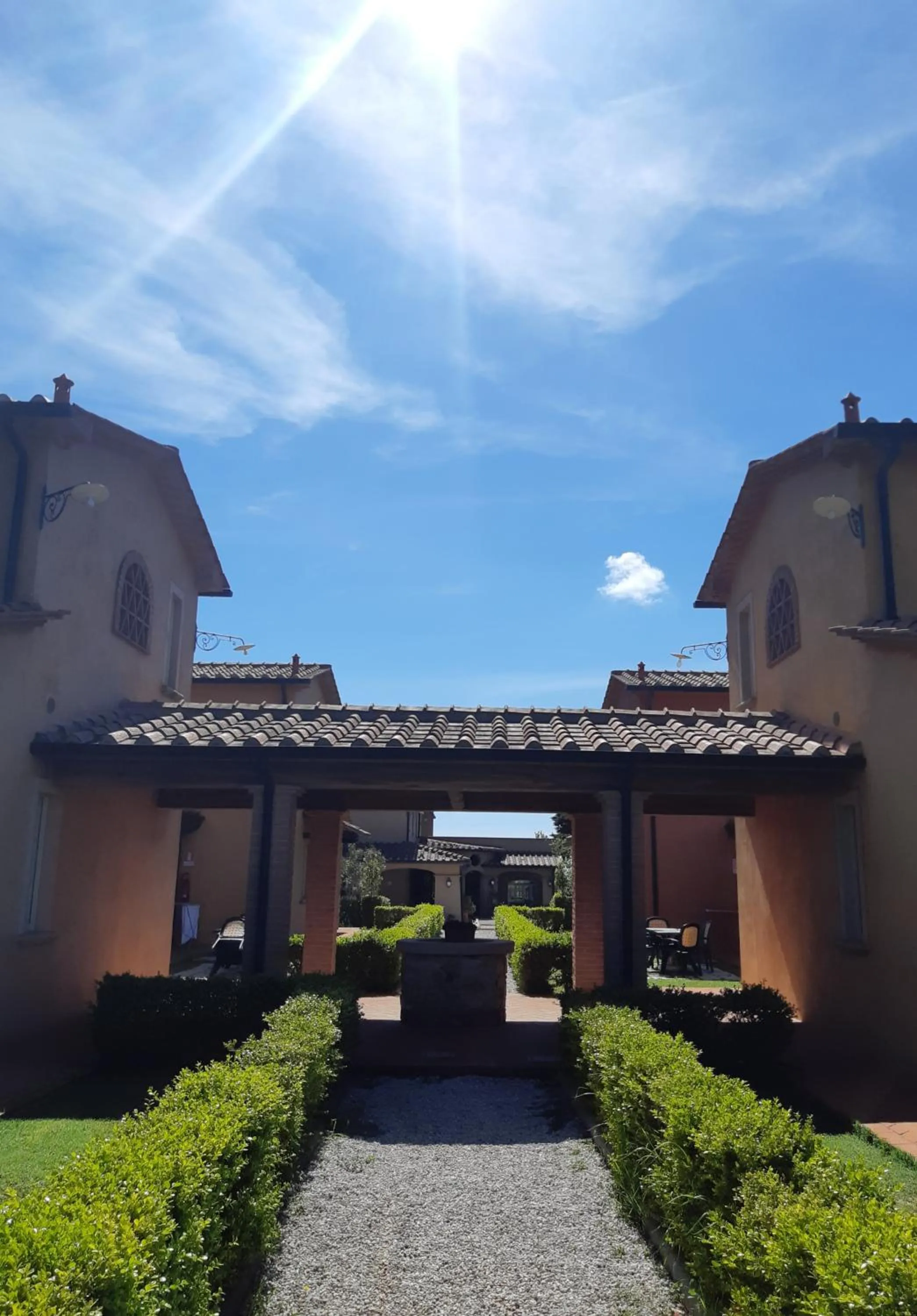 Landmark view in Relais I Piastroni