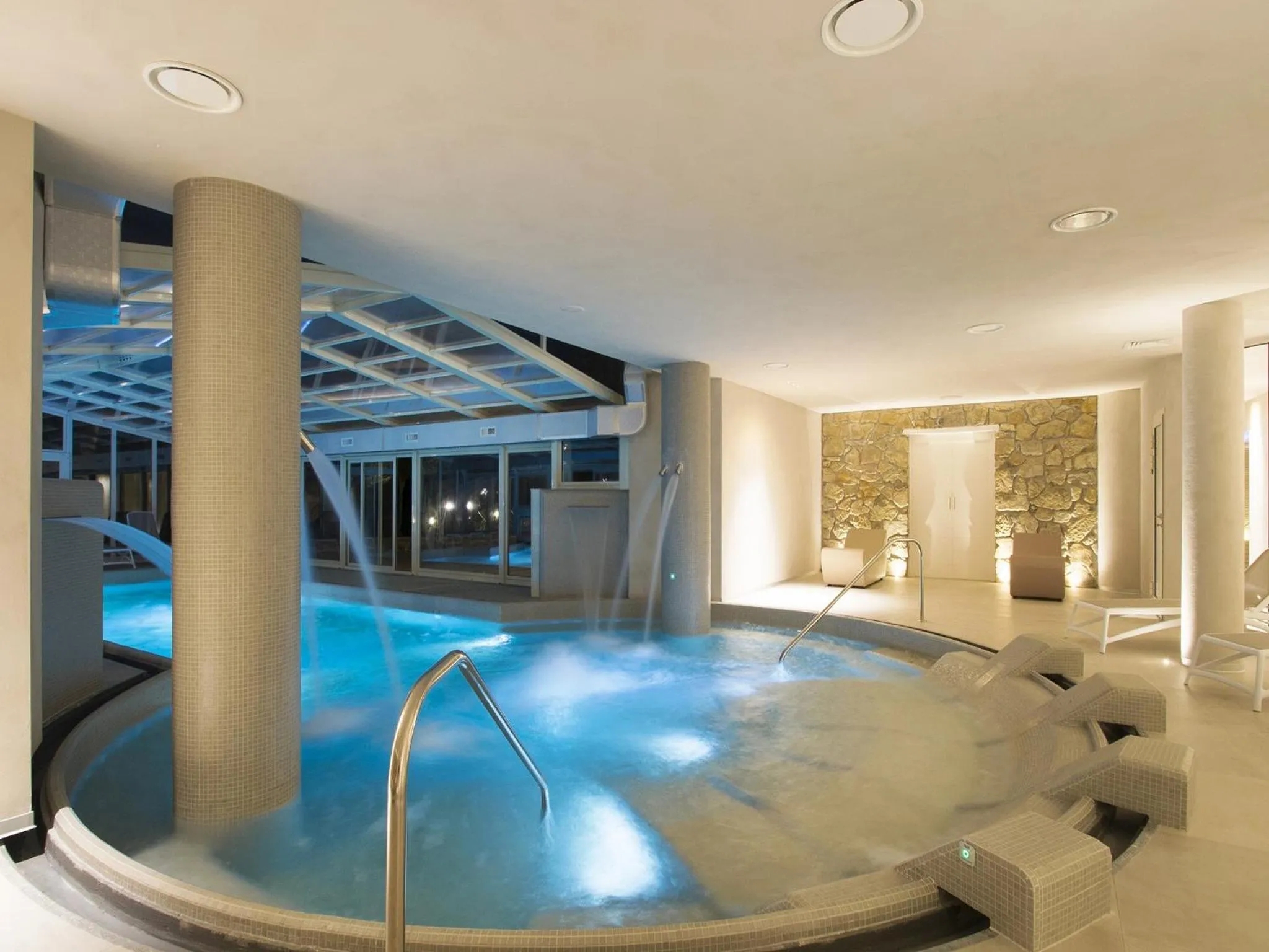 Hot Tub in Relais I Piastroni