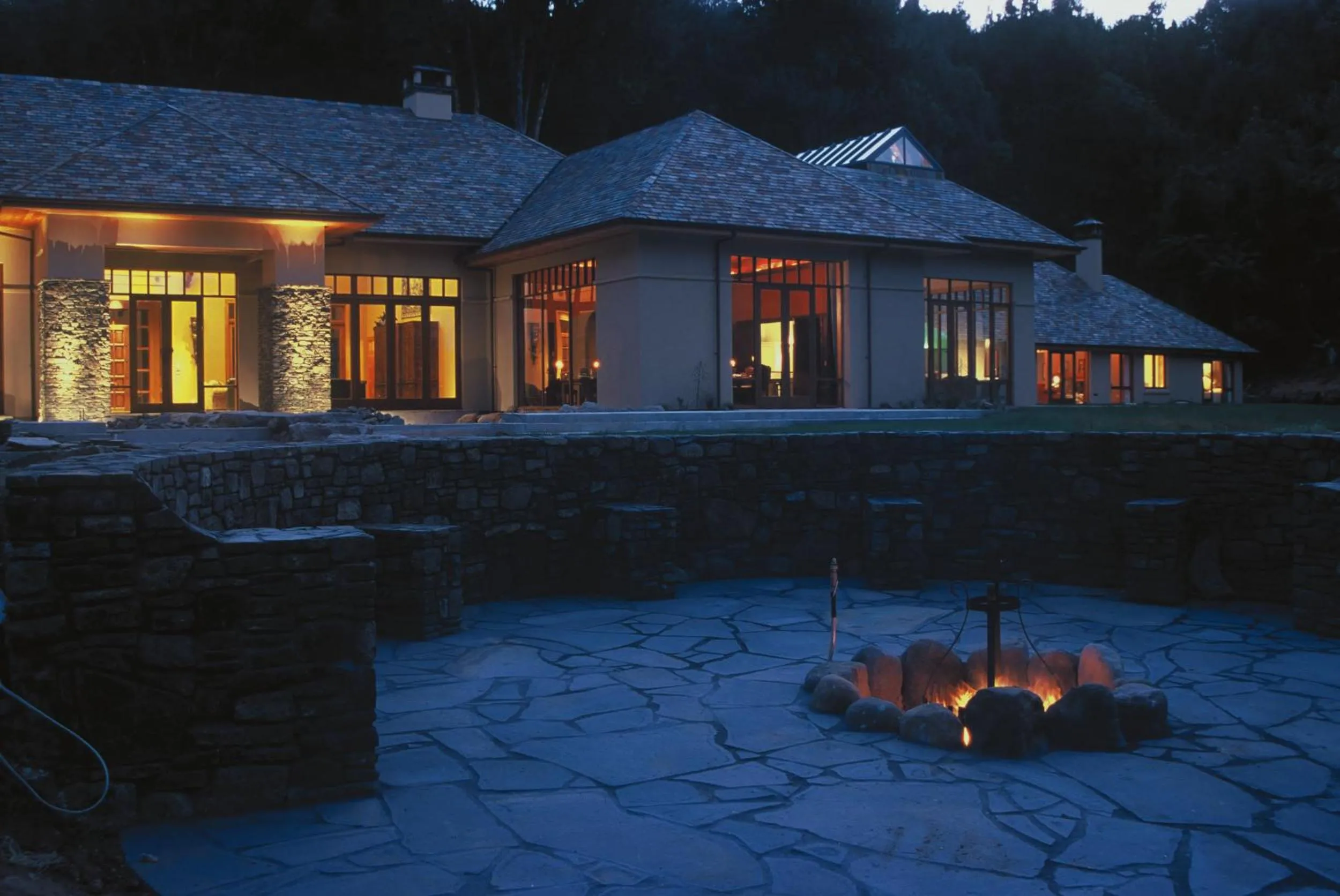 Facade/entrance in Treetops Lodge & Estate