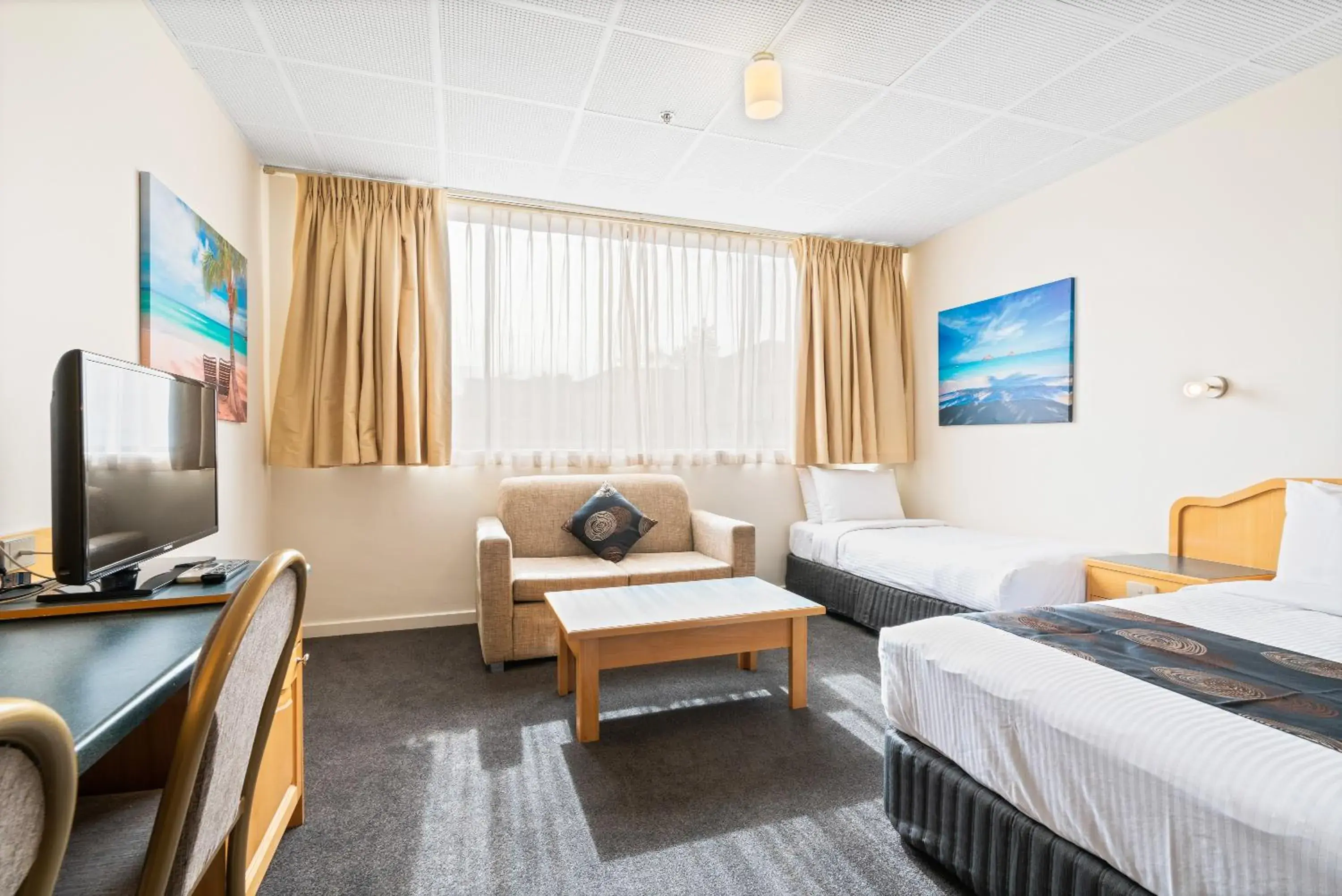 Twin Room in Adelaide International Motel Twin Room in Adelaide International Motel