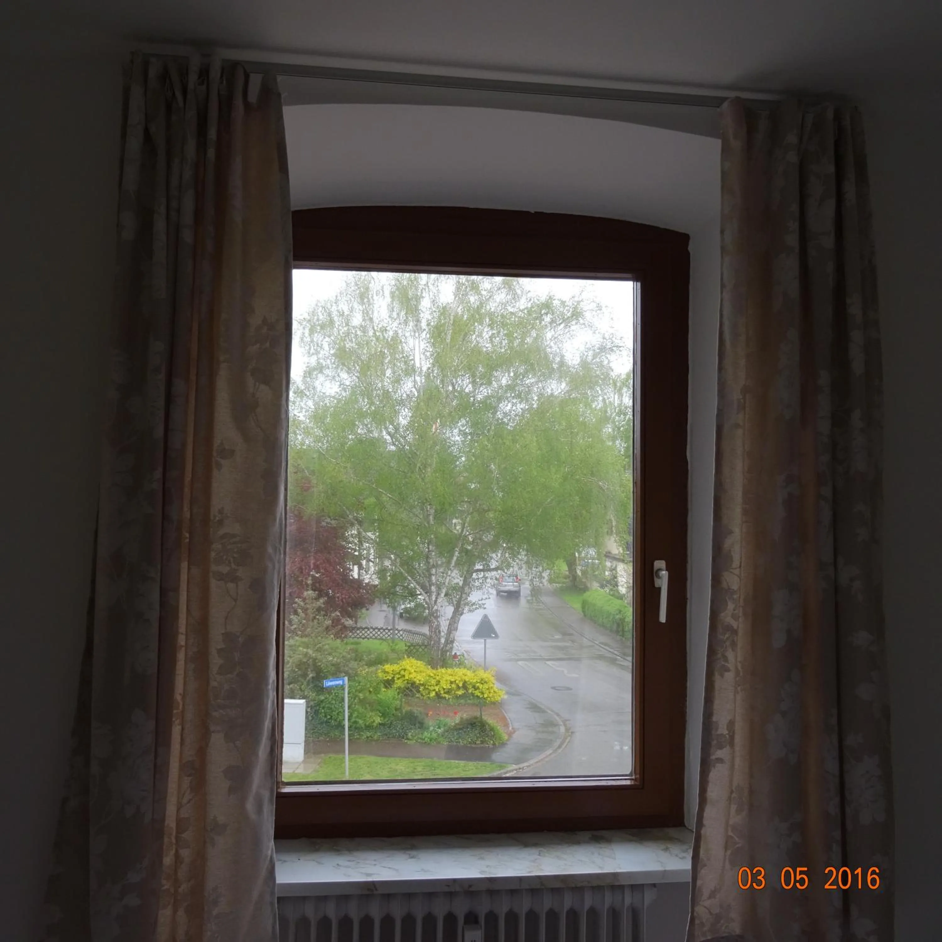 City view in Hotel Einstein