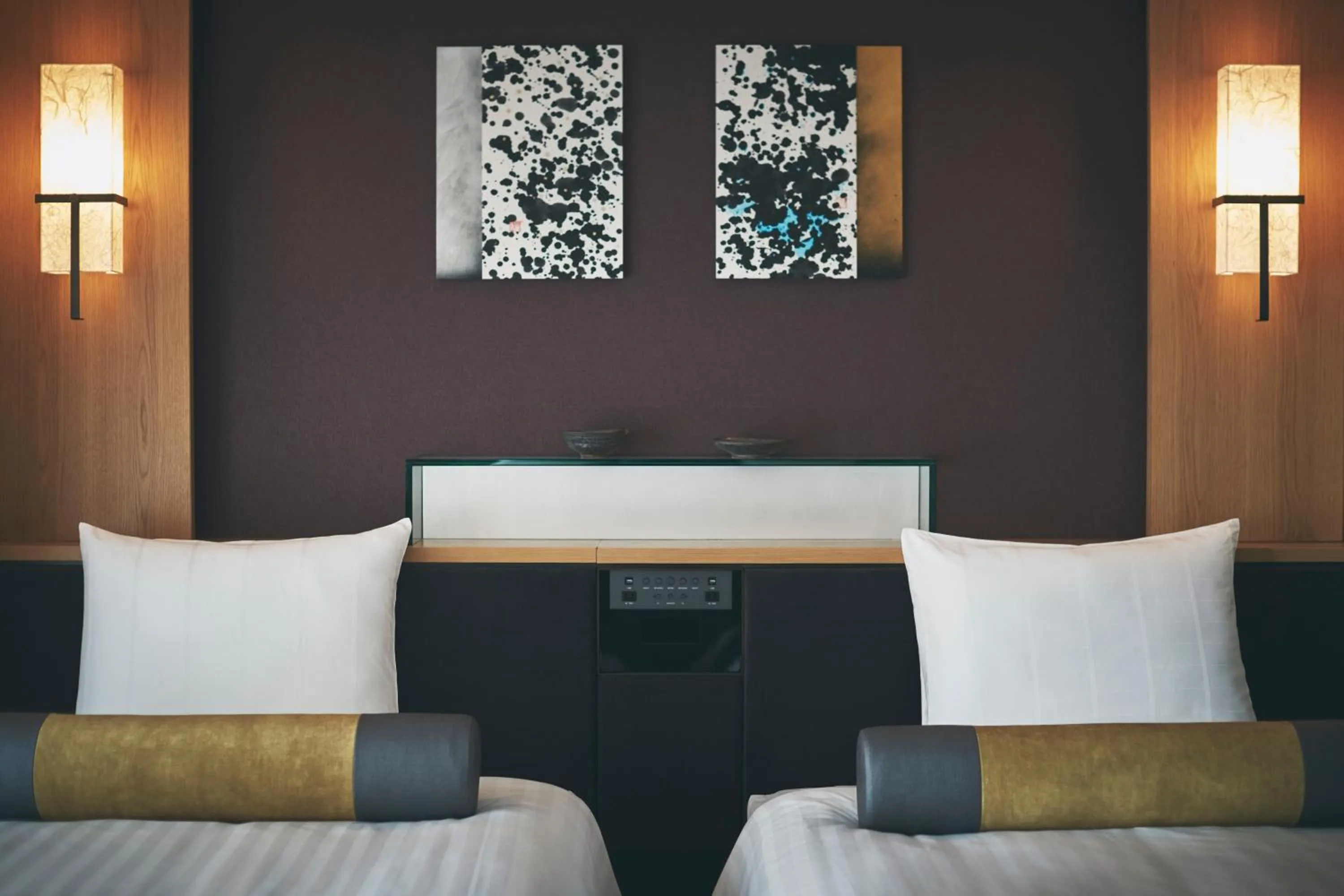 Bed in Hotel New Otani Osaka