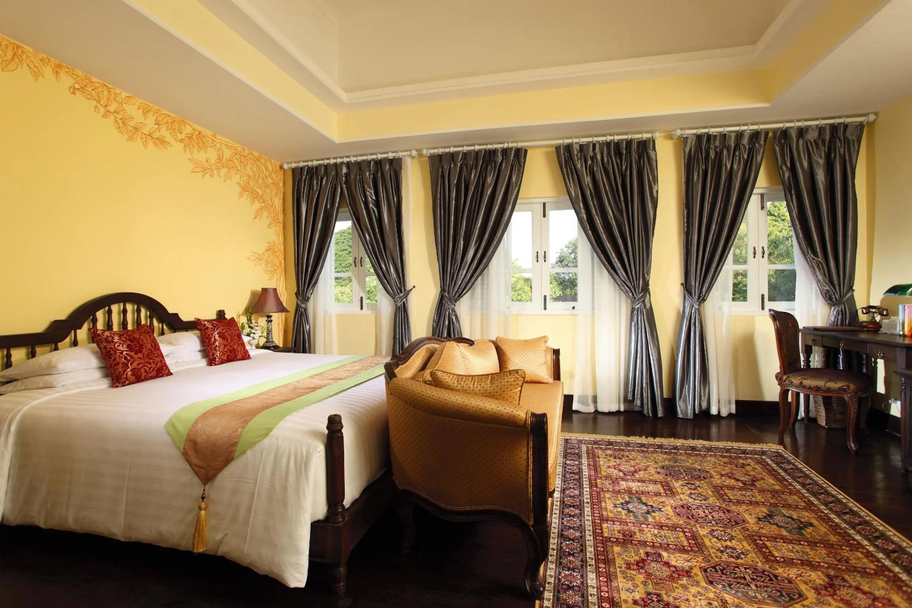 Bed in Ping Nakara Boutique Hotel And Spa