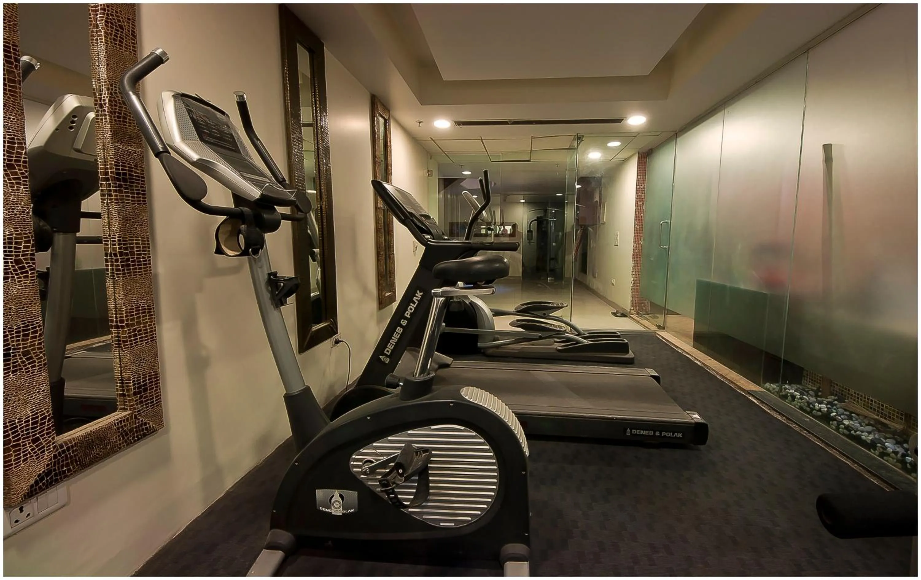 Fitness centre/facilities in Hotel Aura Near Connaught Place
