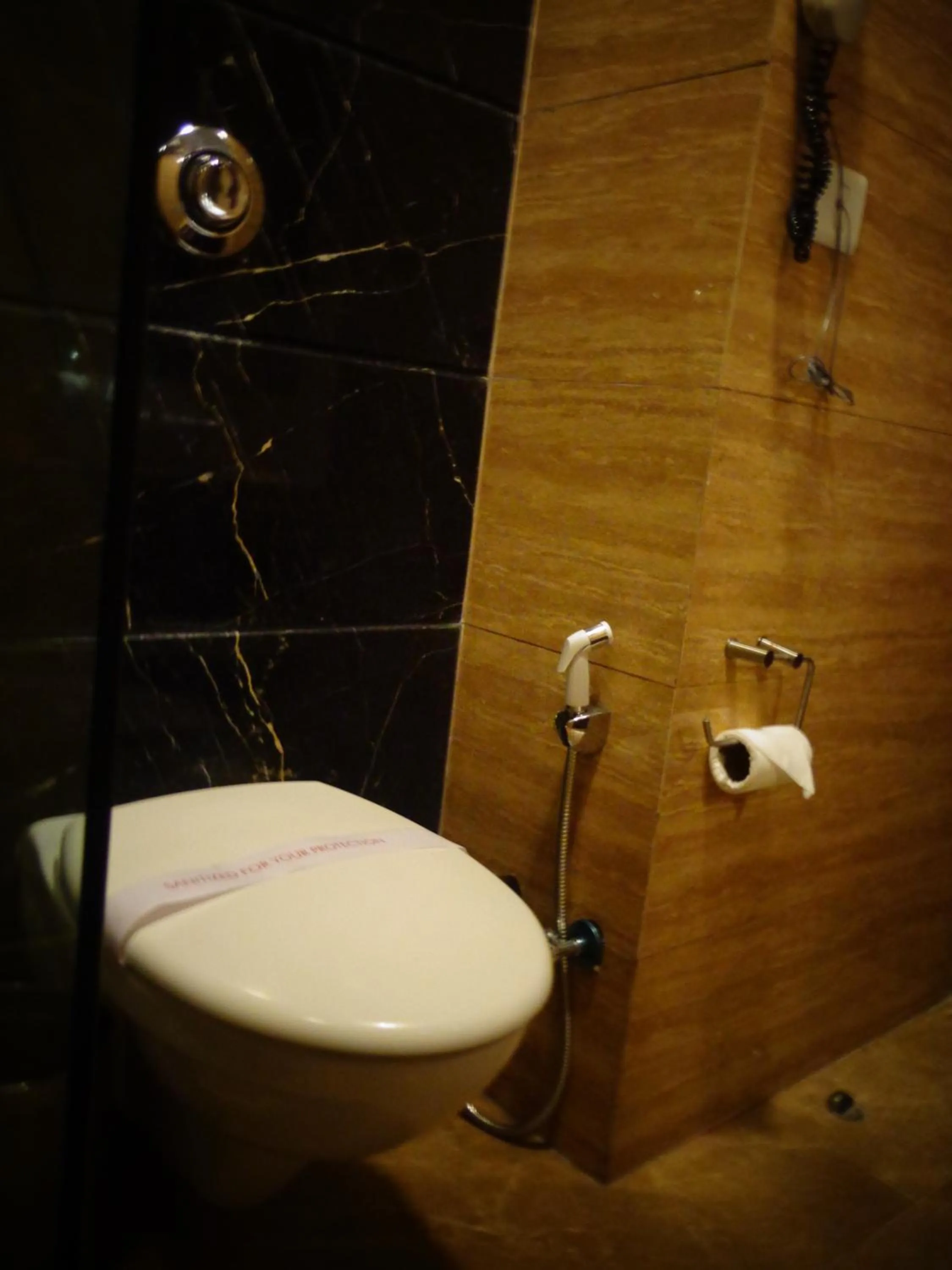 Bathroom in Hotel Aura Near Connaught Place