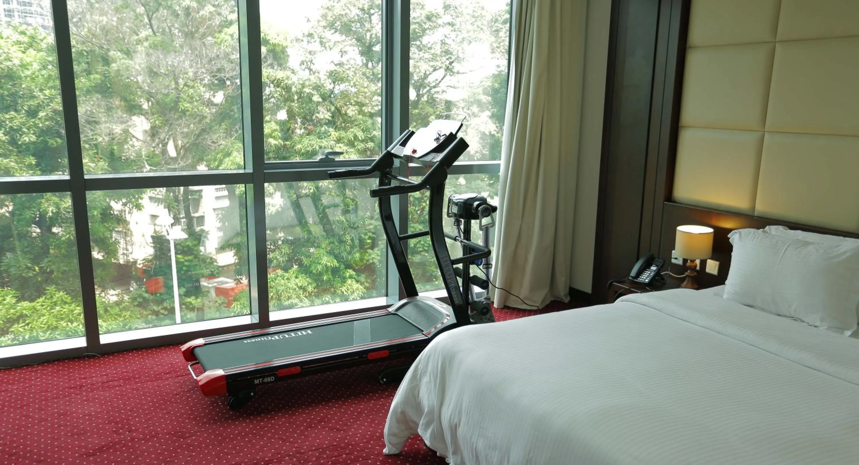 Fitness centre/facilities in GHS Hotel