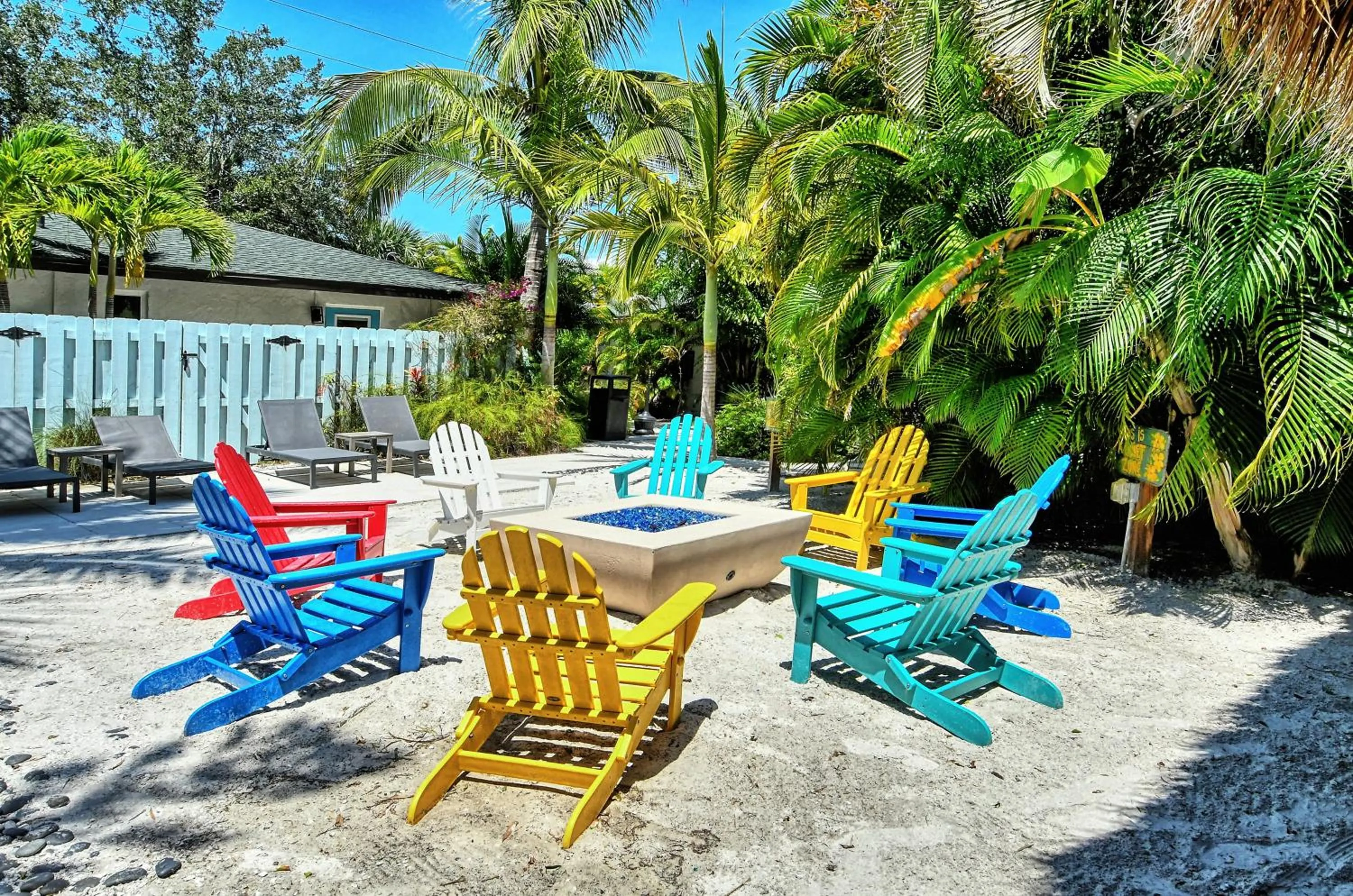 flat iron in Siesta Key Palms Resort