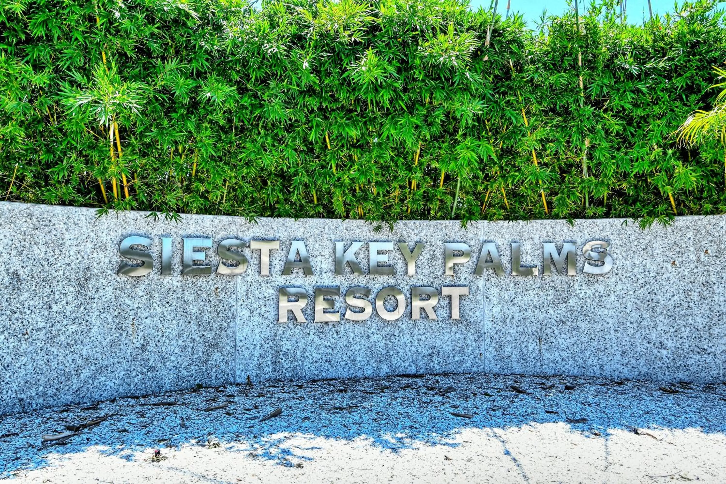 Property logo or sign in Siesta Key Palms Resort