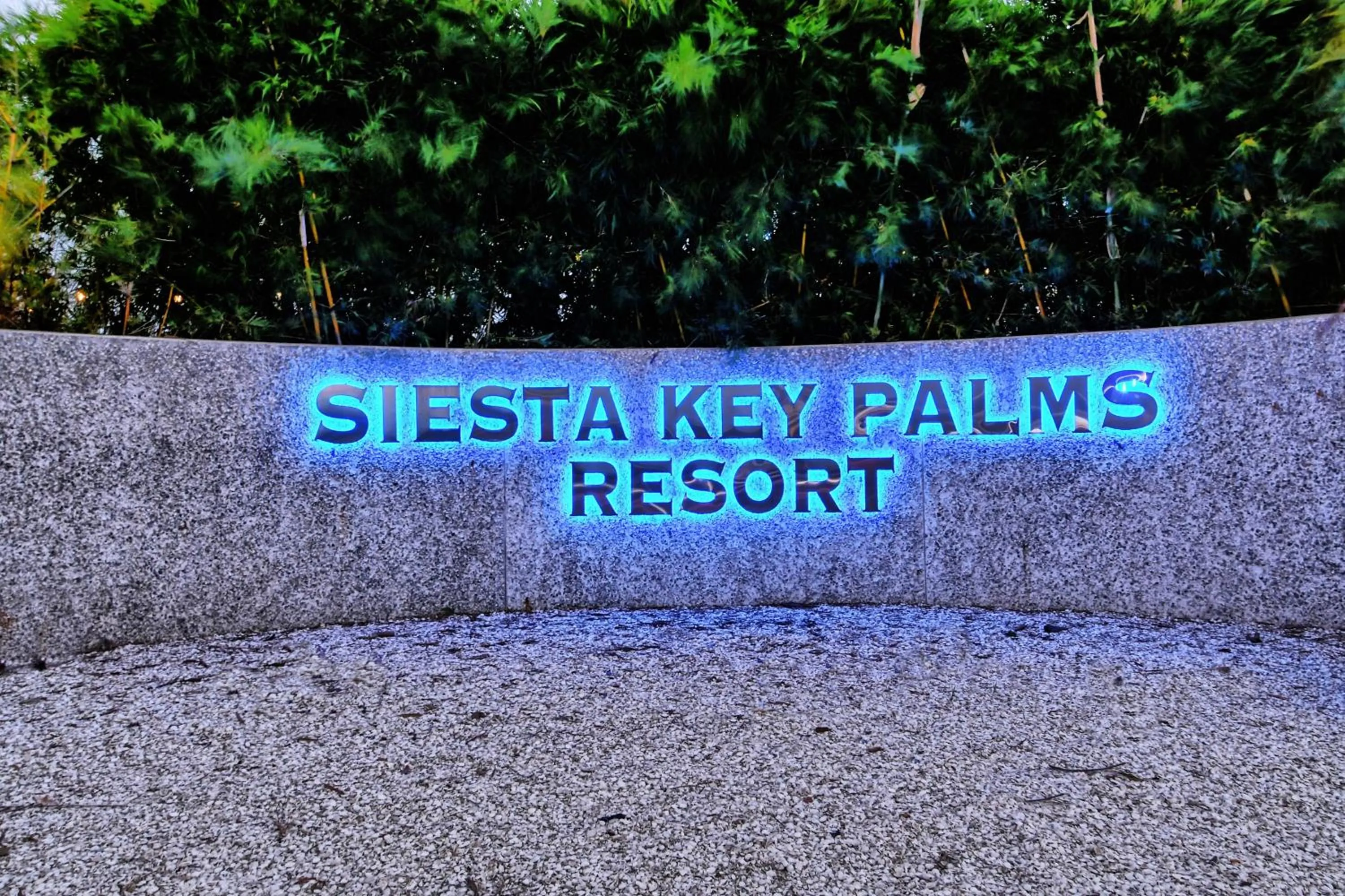 Logo/Certificate/Sign in Siesta Key Palms Resort