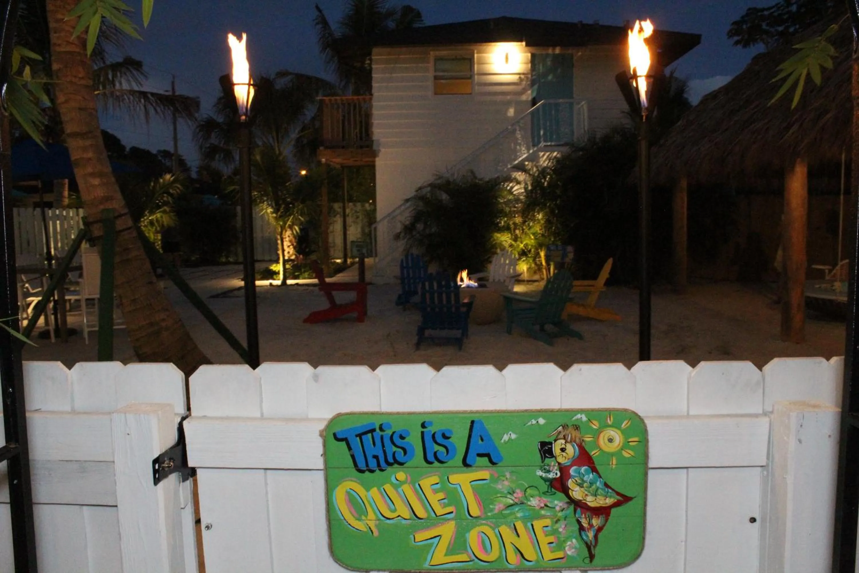 Garden in Siesta Key Palms Resort