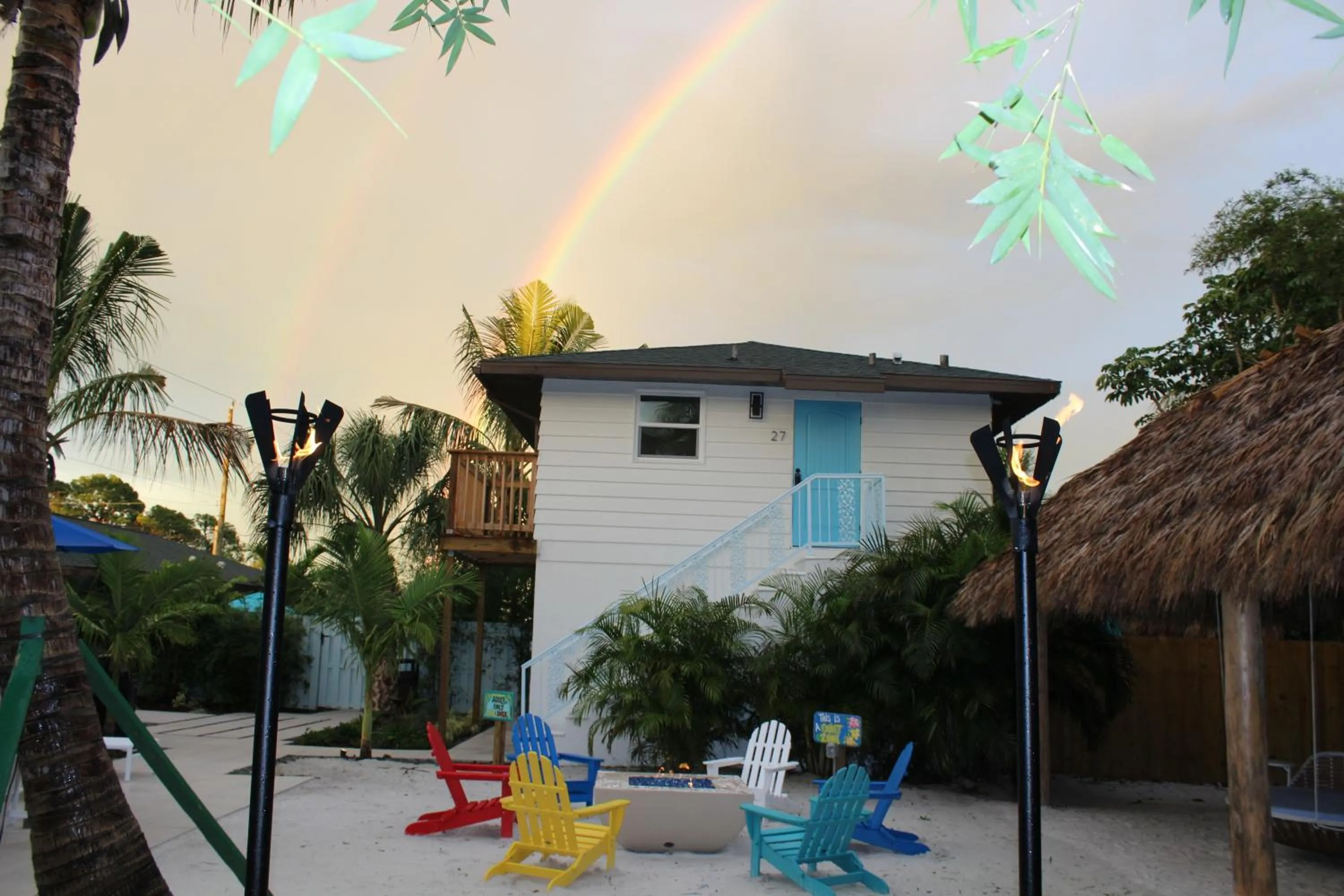 Garden in Siesta Key Palms Resort