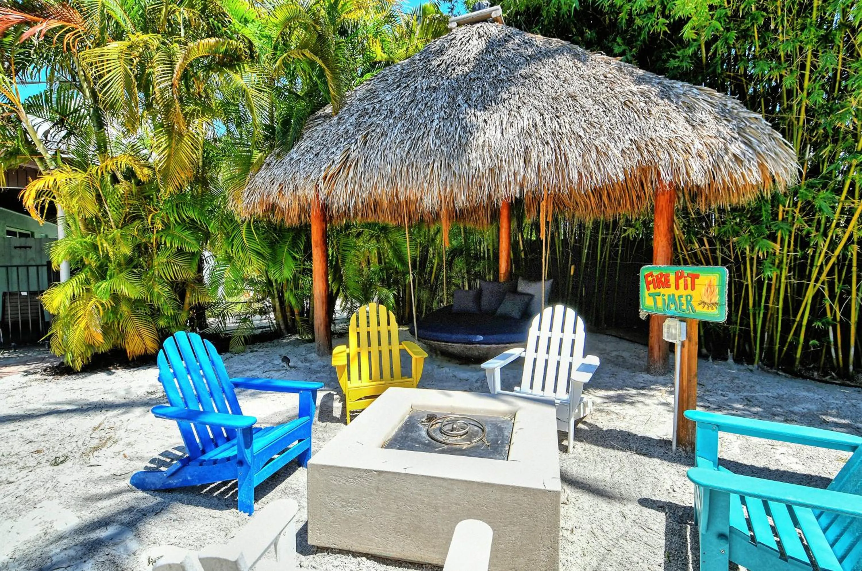 flat iron in Siesta Key Palms Resort