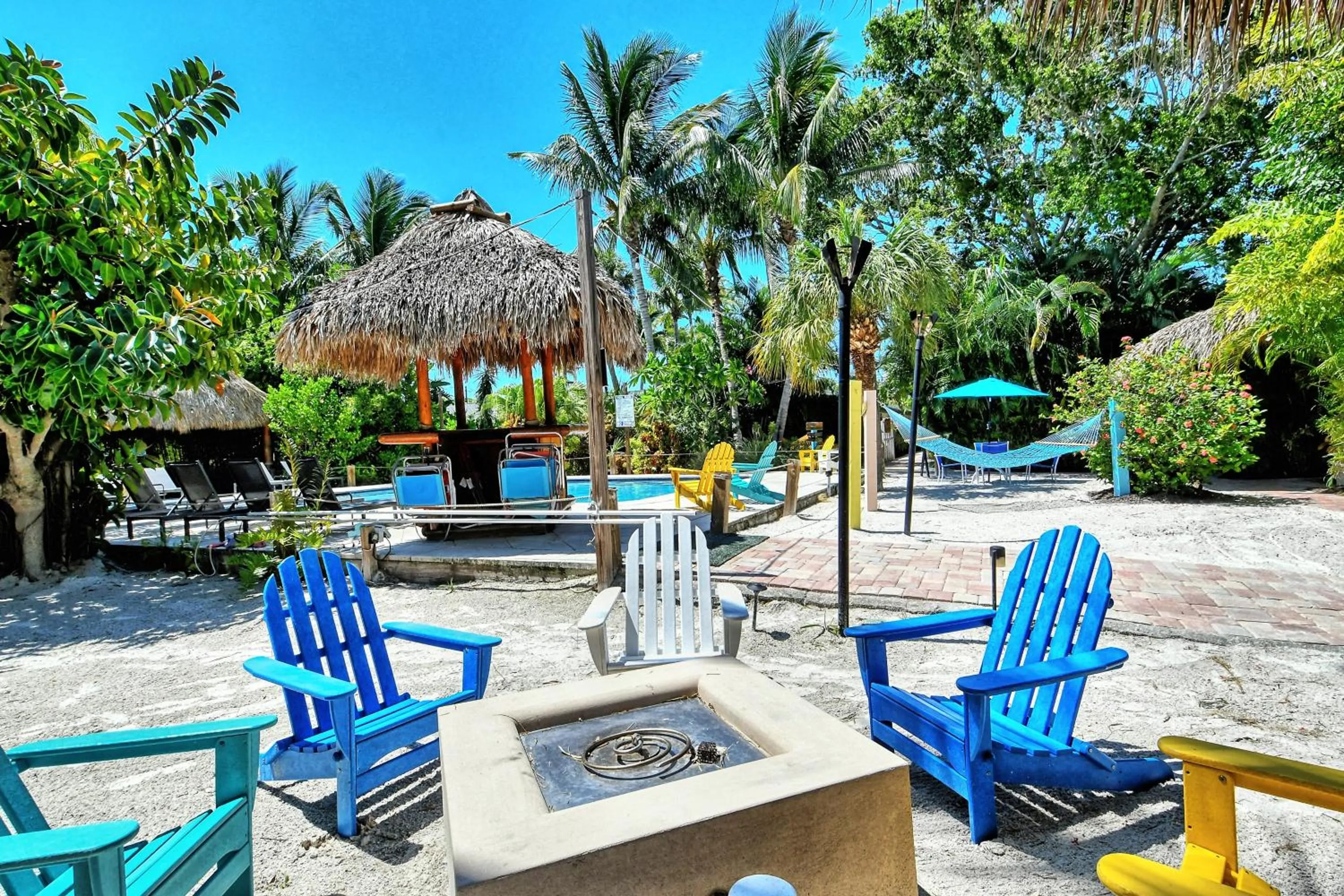 flat iron in Siesta Key Palms Resort