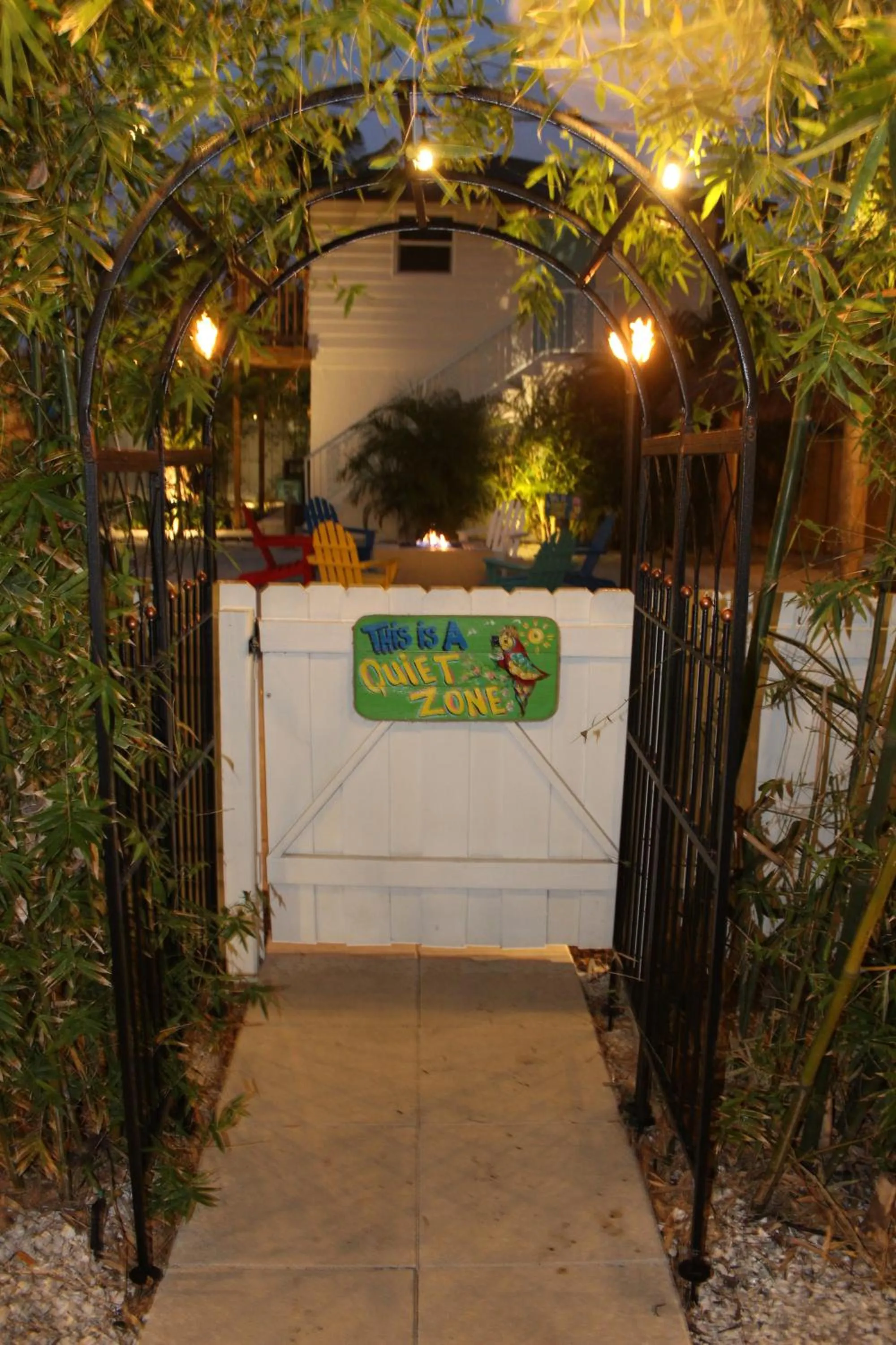 Garden in Siesta Key Palms Resort