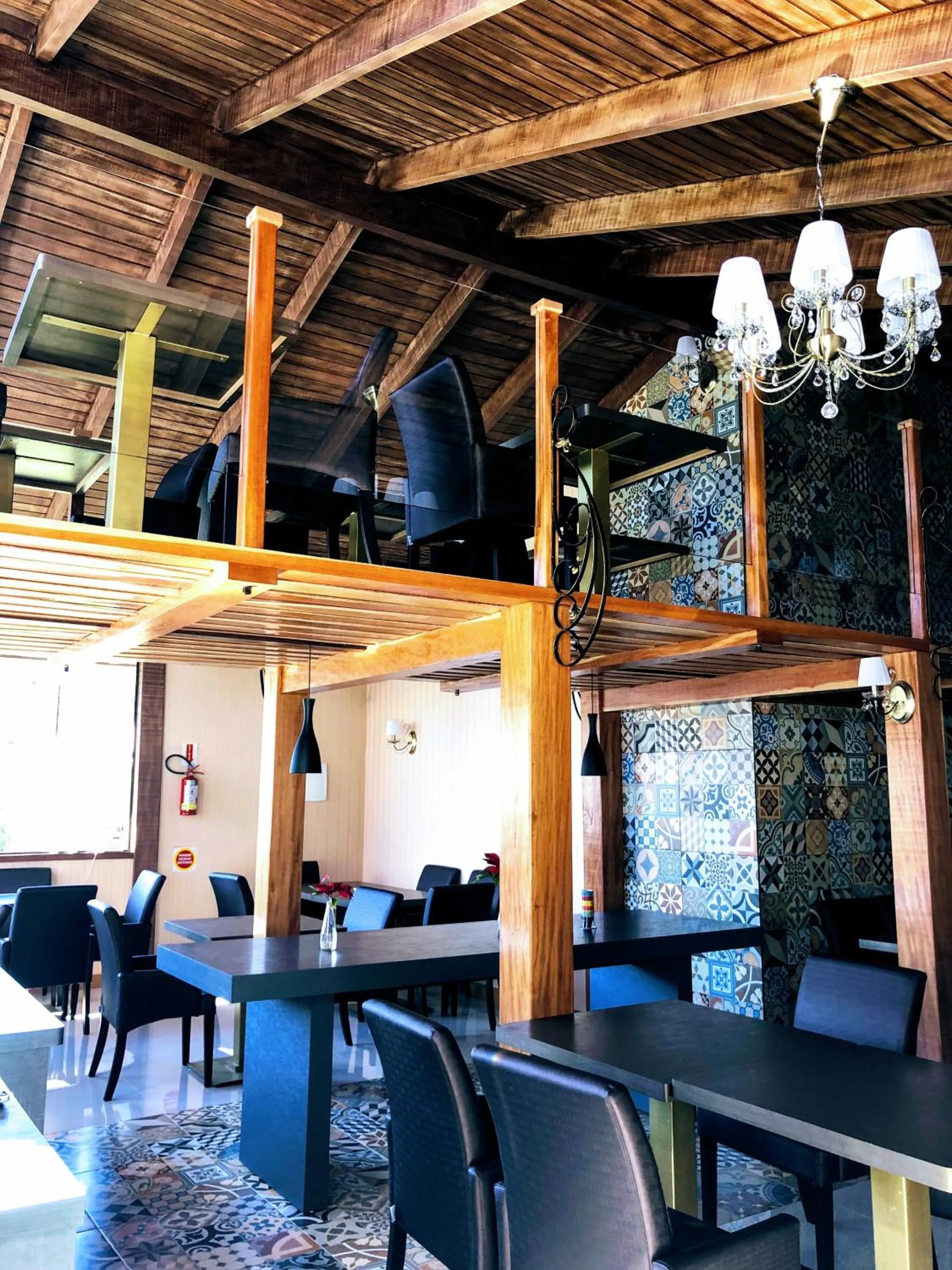 Restaurant/places to eat in Pousada Bela By Bia