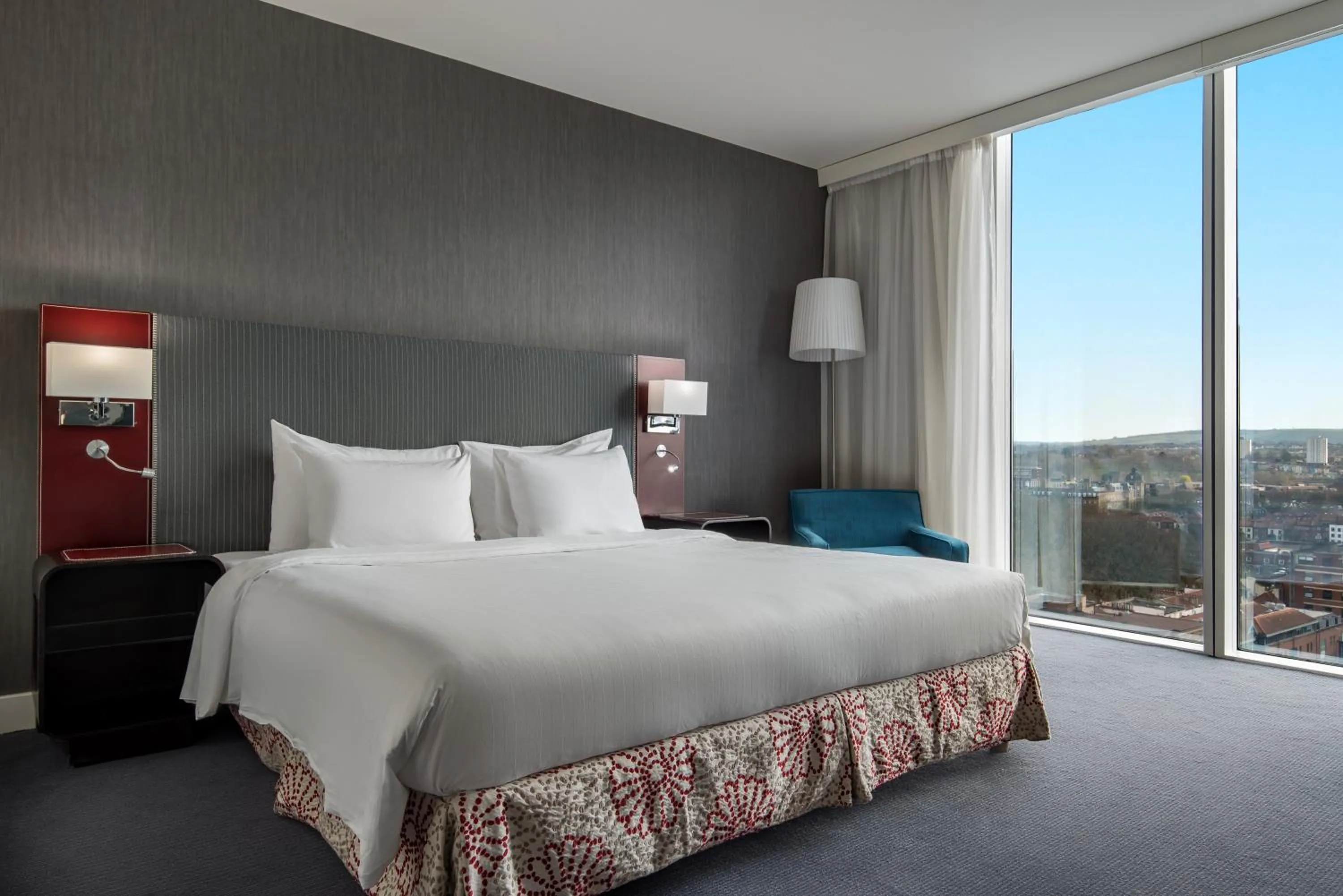 Bed in Radisson Blu Hotel, Bristol
