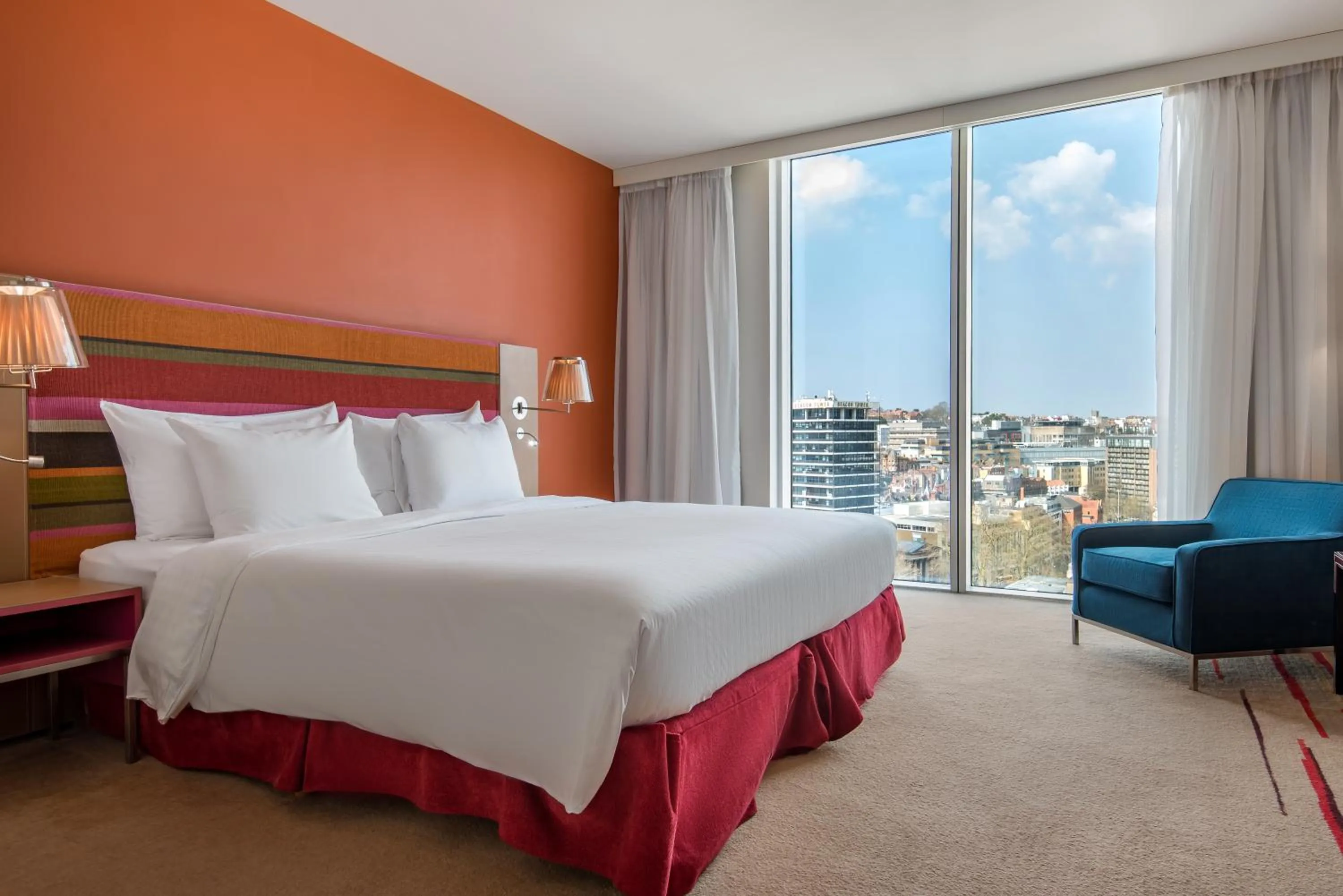 Bed in Radisson Blu Hotel, Bristol