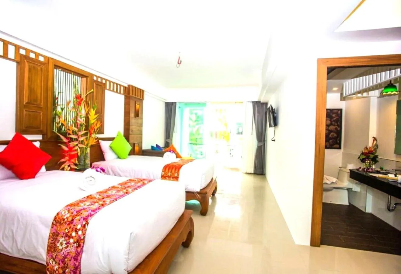 Bedroom, Bed in The Samui Beach Resort