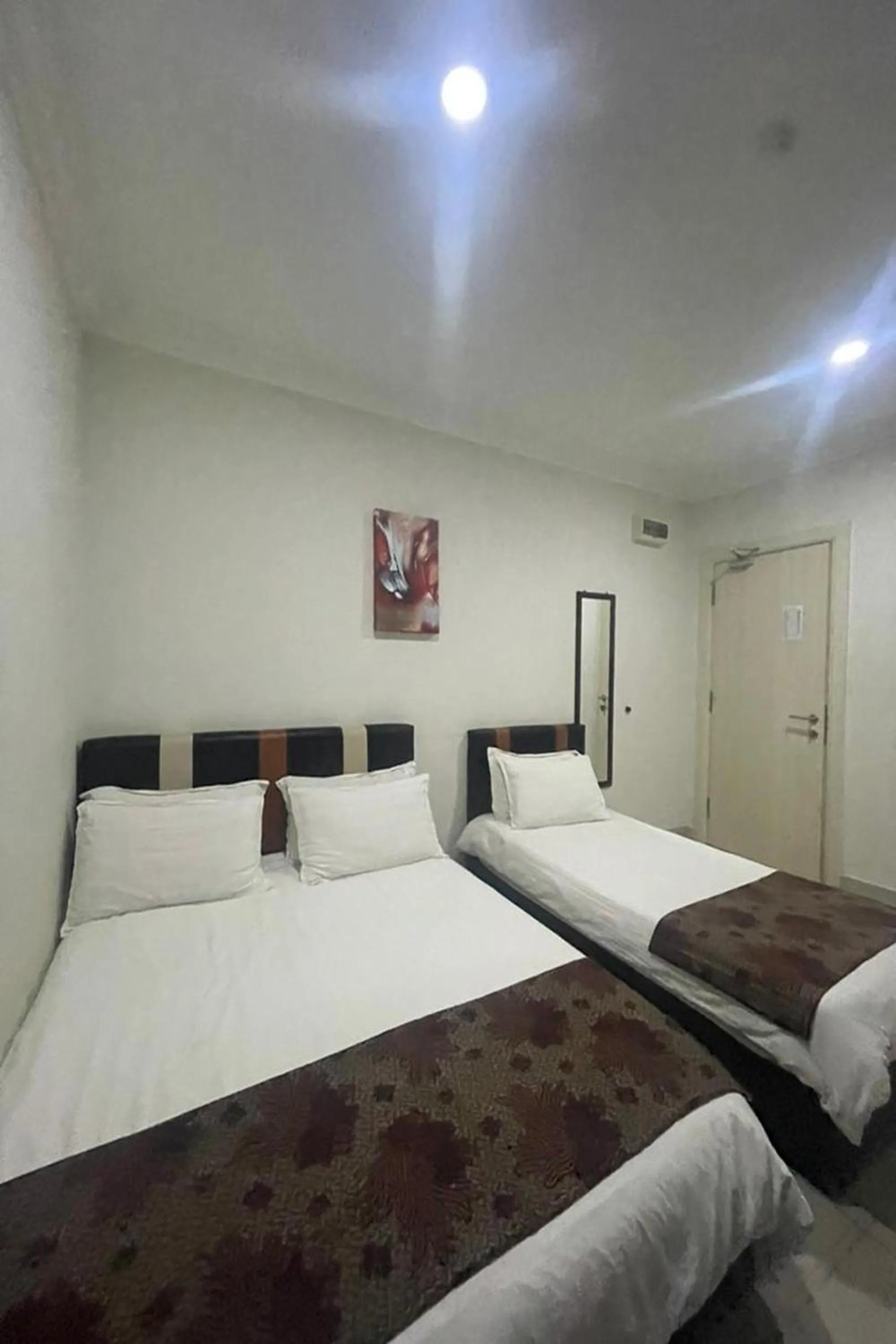 Bed in Hotel Mutiara KGMMB Melaka