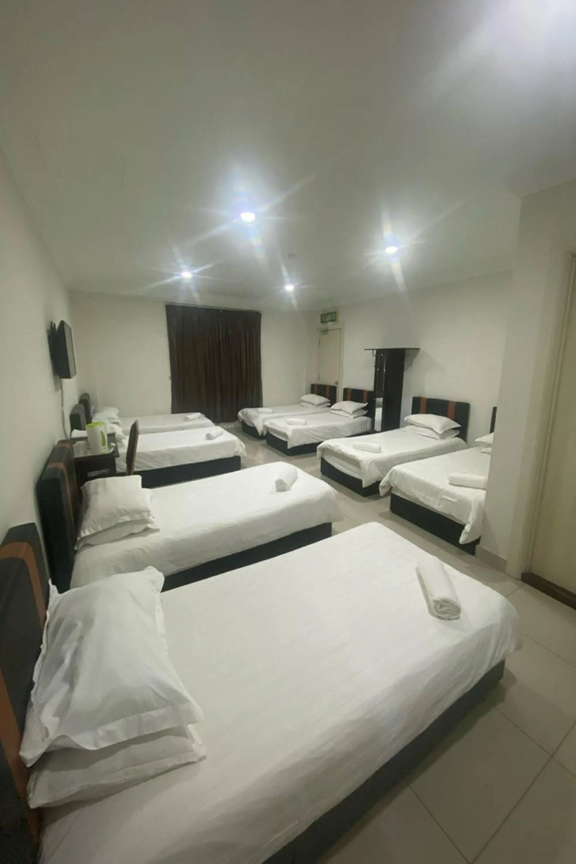 Bed in Hotel Mutiara KGMMB Melaka
