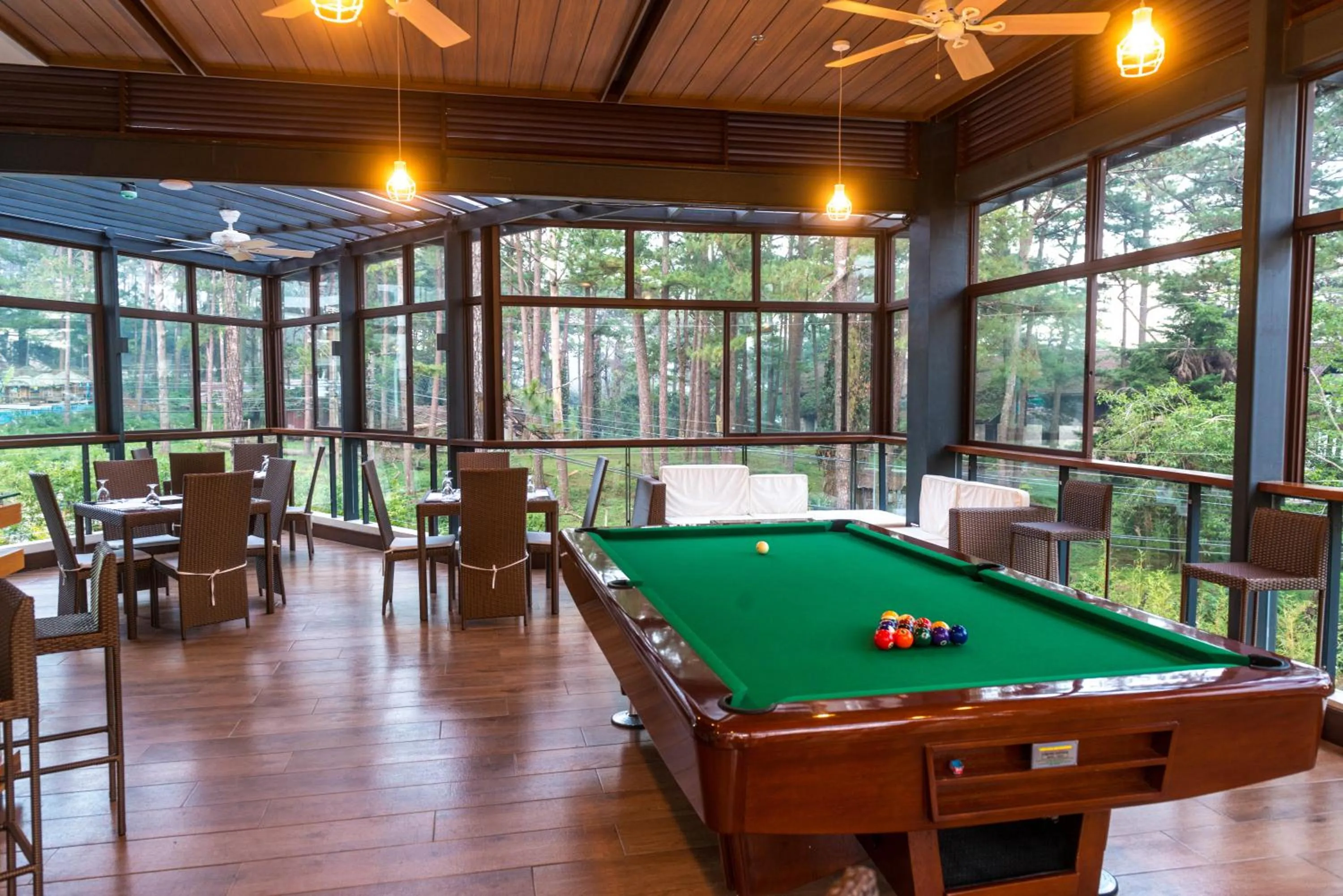 Billiard in Grand Sierra Pines Baguio