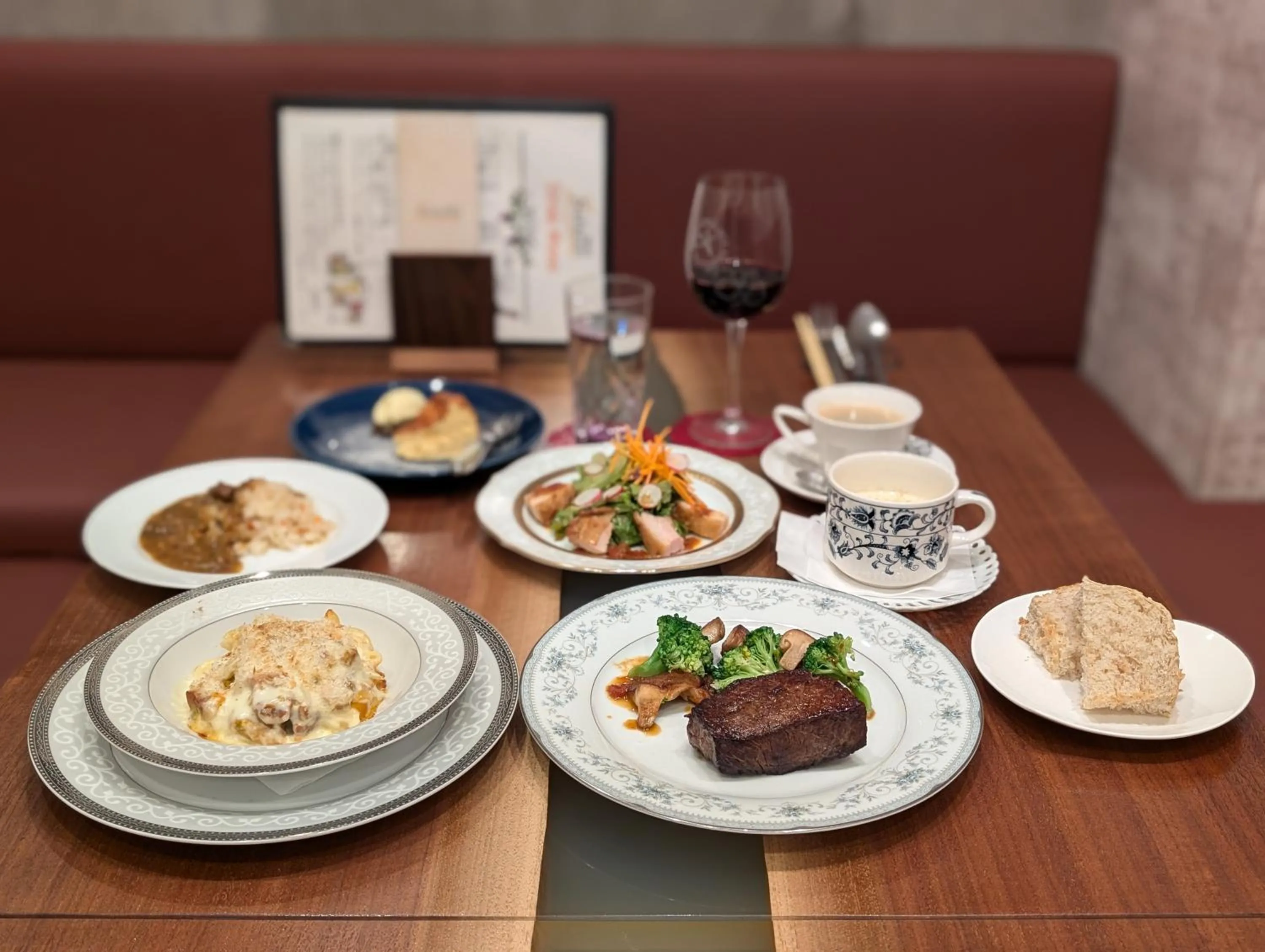 Dinner in Kanazawa Station Hotel