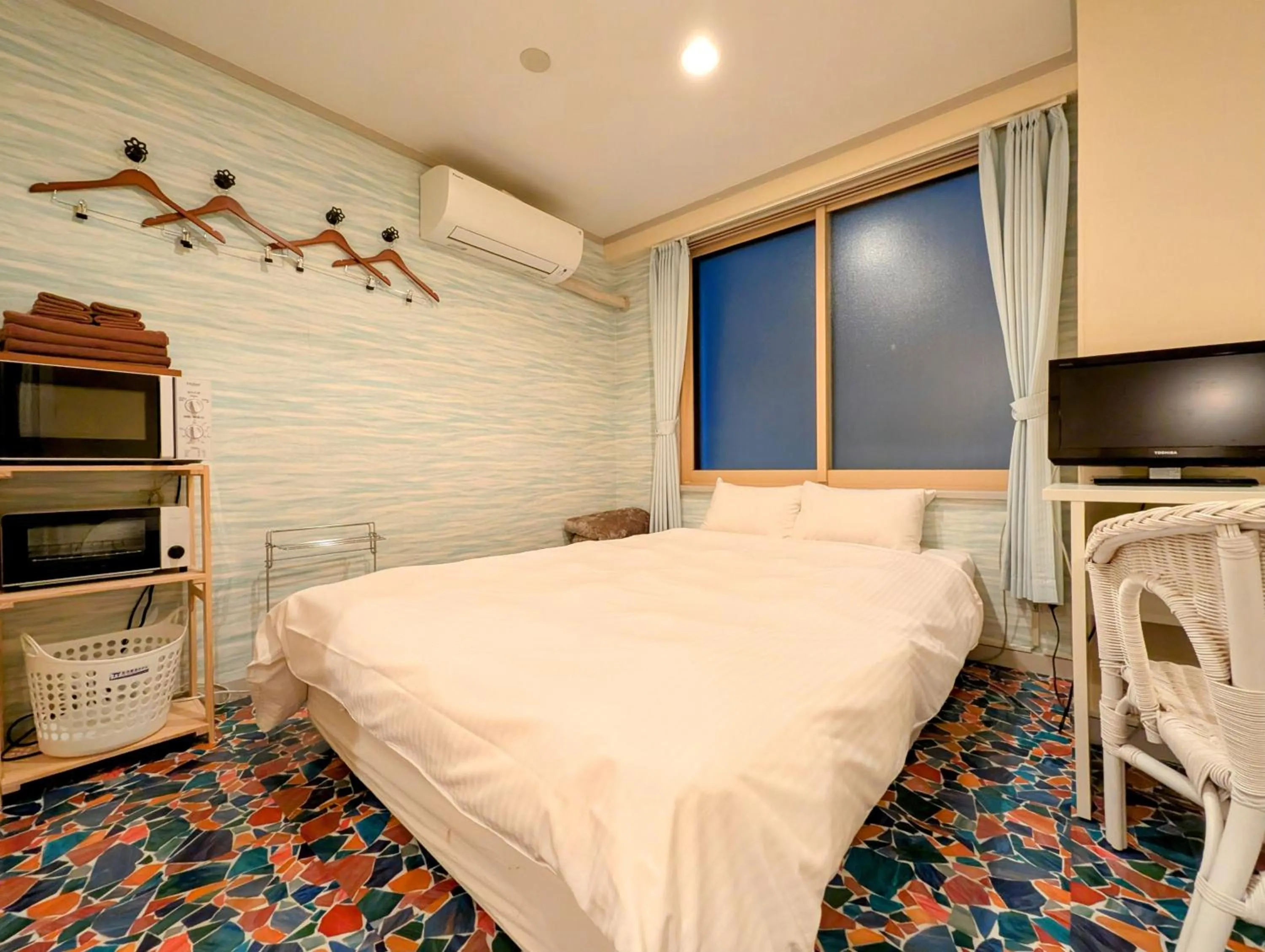 Photo of the whole room, Bed in Kanazawa Station Hotel