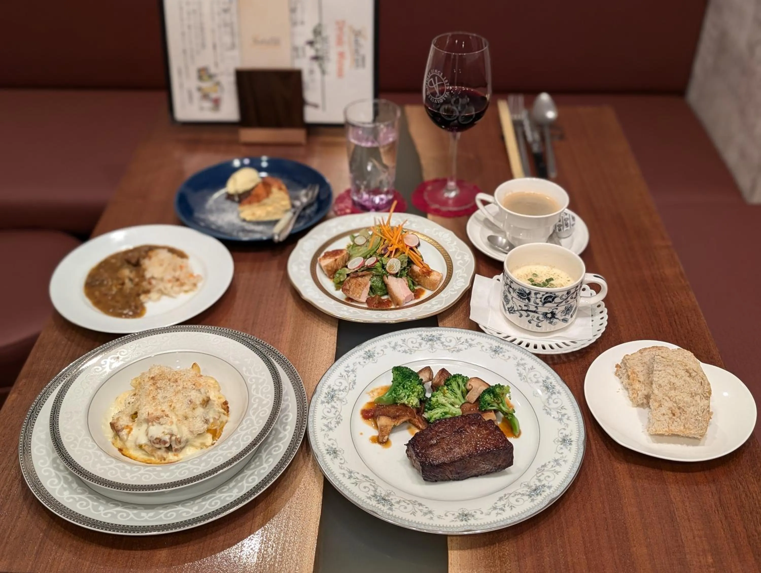 Dinner in Kanazawa Station Hotel