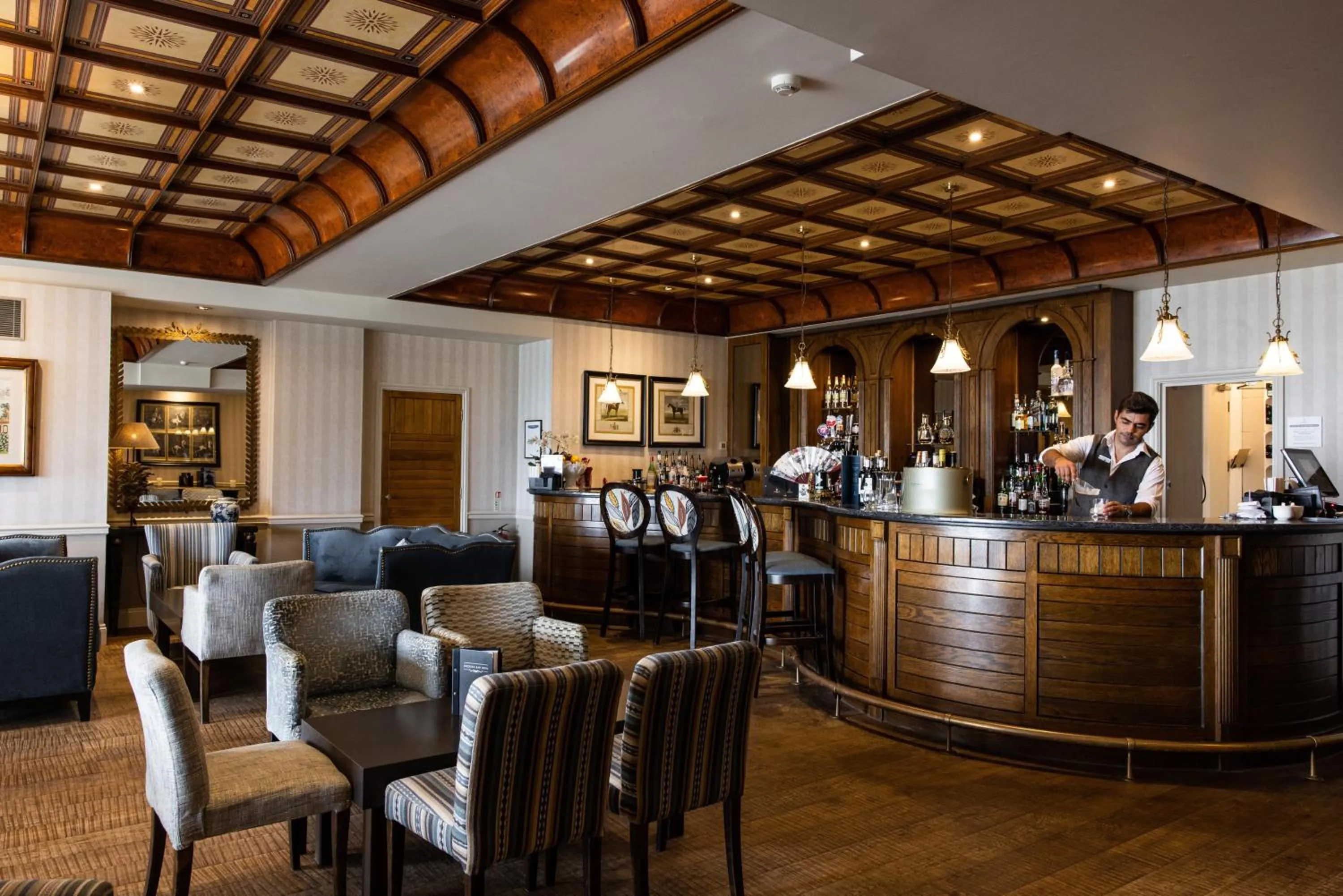 Lounge or bar in St Brelade's Bay Hotel