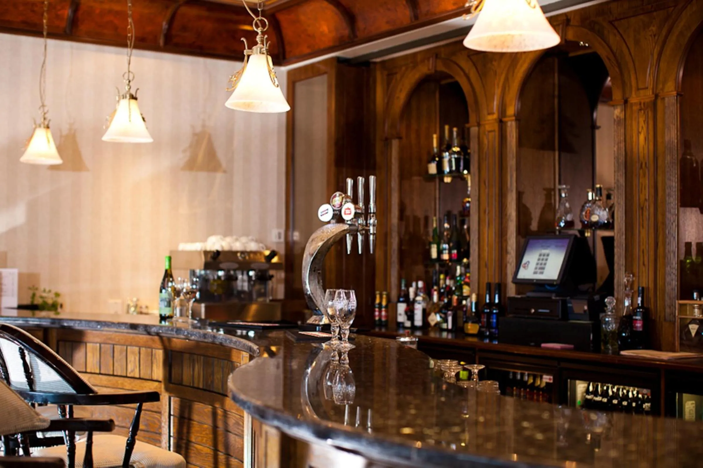 Alcoholic drinks in St Brelade's Bay Hotel