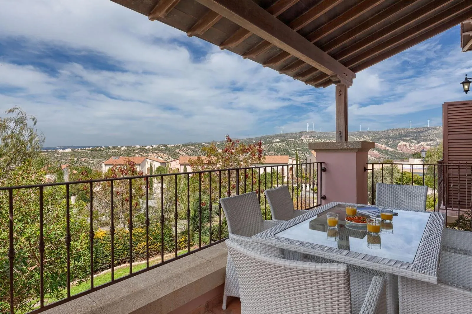 Balcony/Terrace in Aphrodite Hills Rentals - Apartments