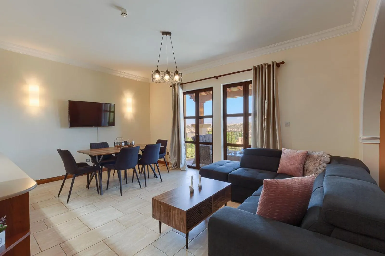 Living room in Aphrodite Hills Rentals - Apartments