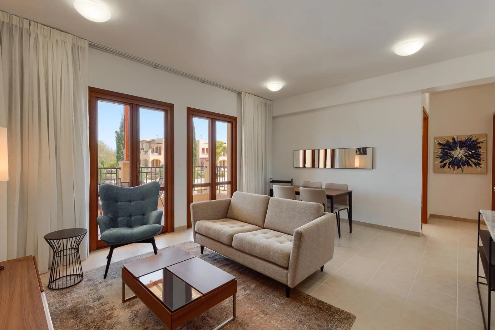 Living room in Aphrodite Hills Rentals - Apartments