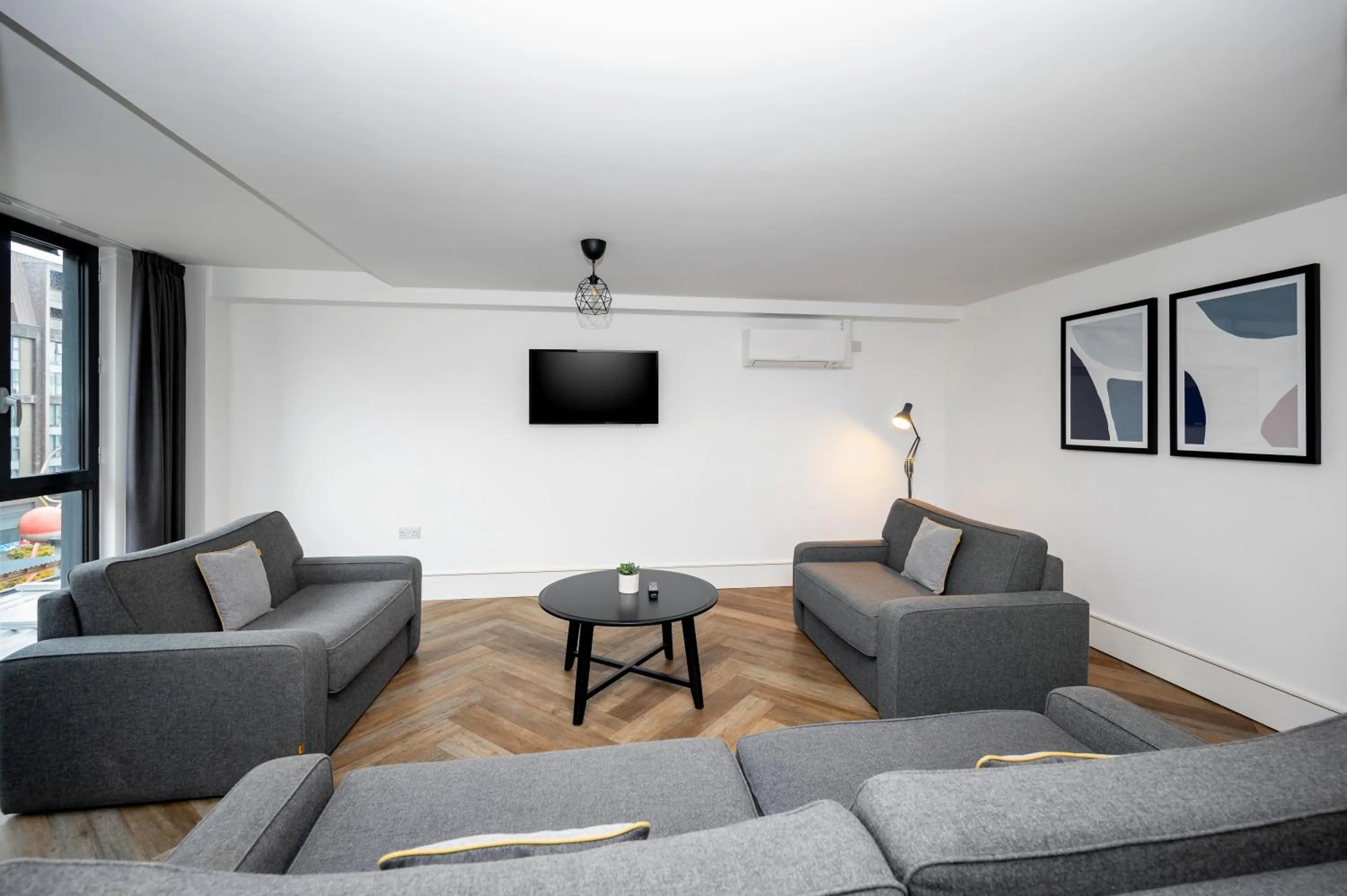 Living room in Staycity Aparthotels Liverpool City Centre