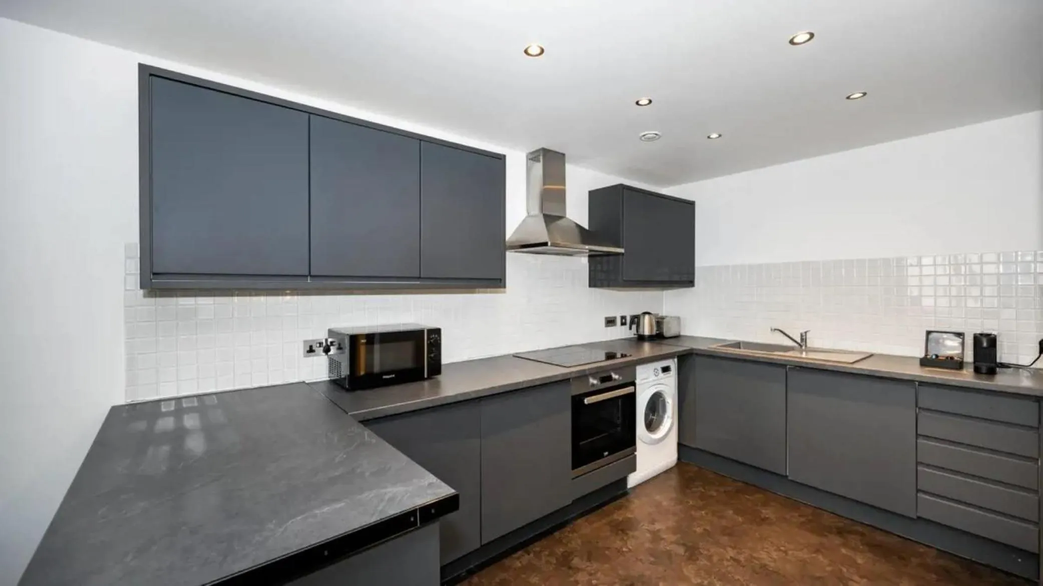 Kitchen or kitchenette in Staycity Aparthotels Liverpool City Centre