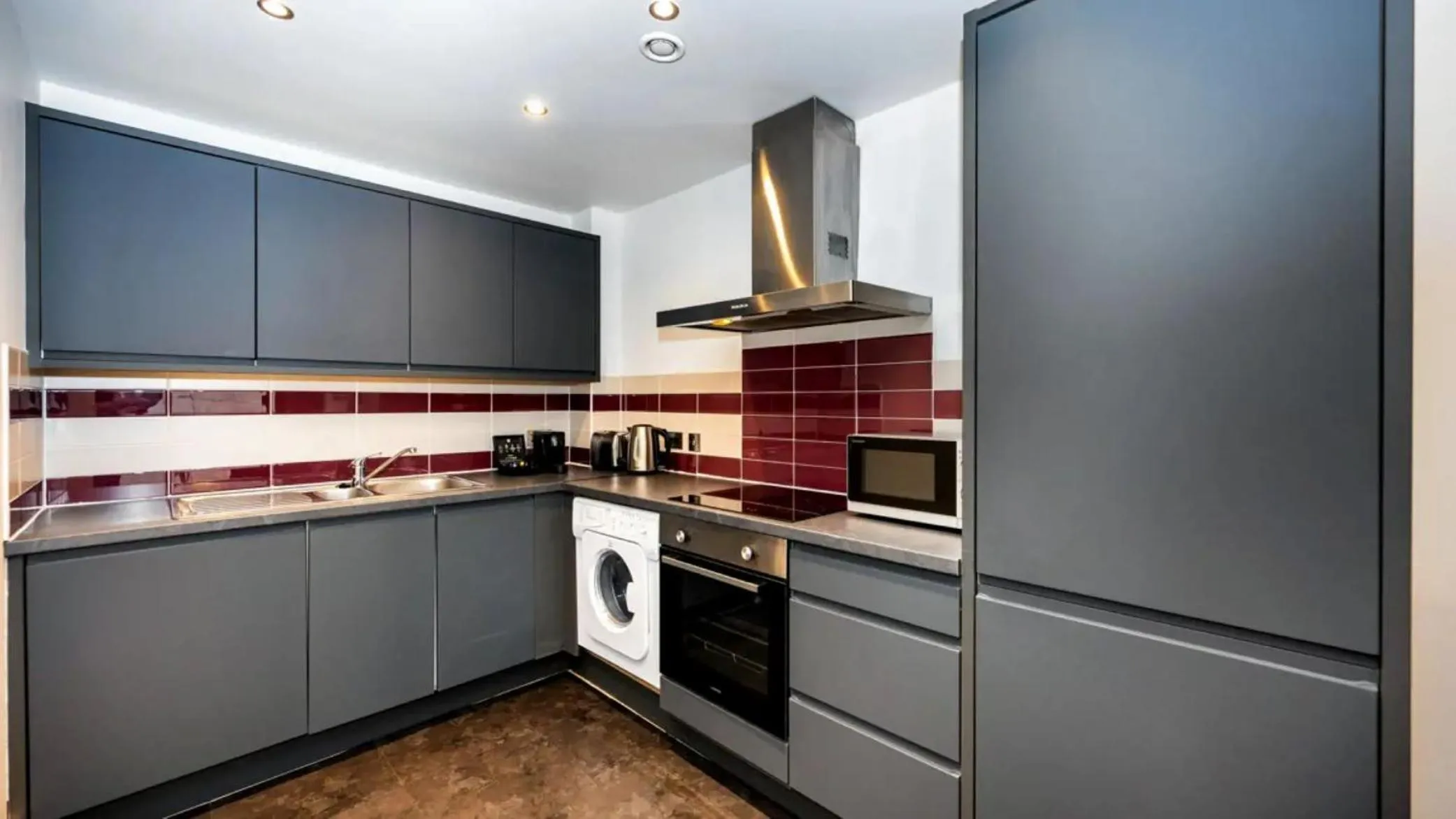 Kitchen or kitchenette in Staycity Aparthotels Liverpool City Centre