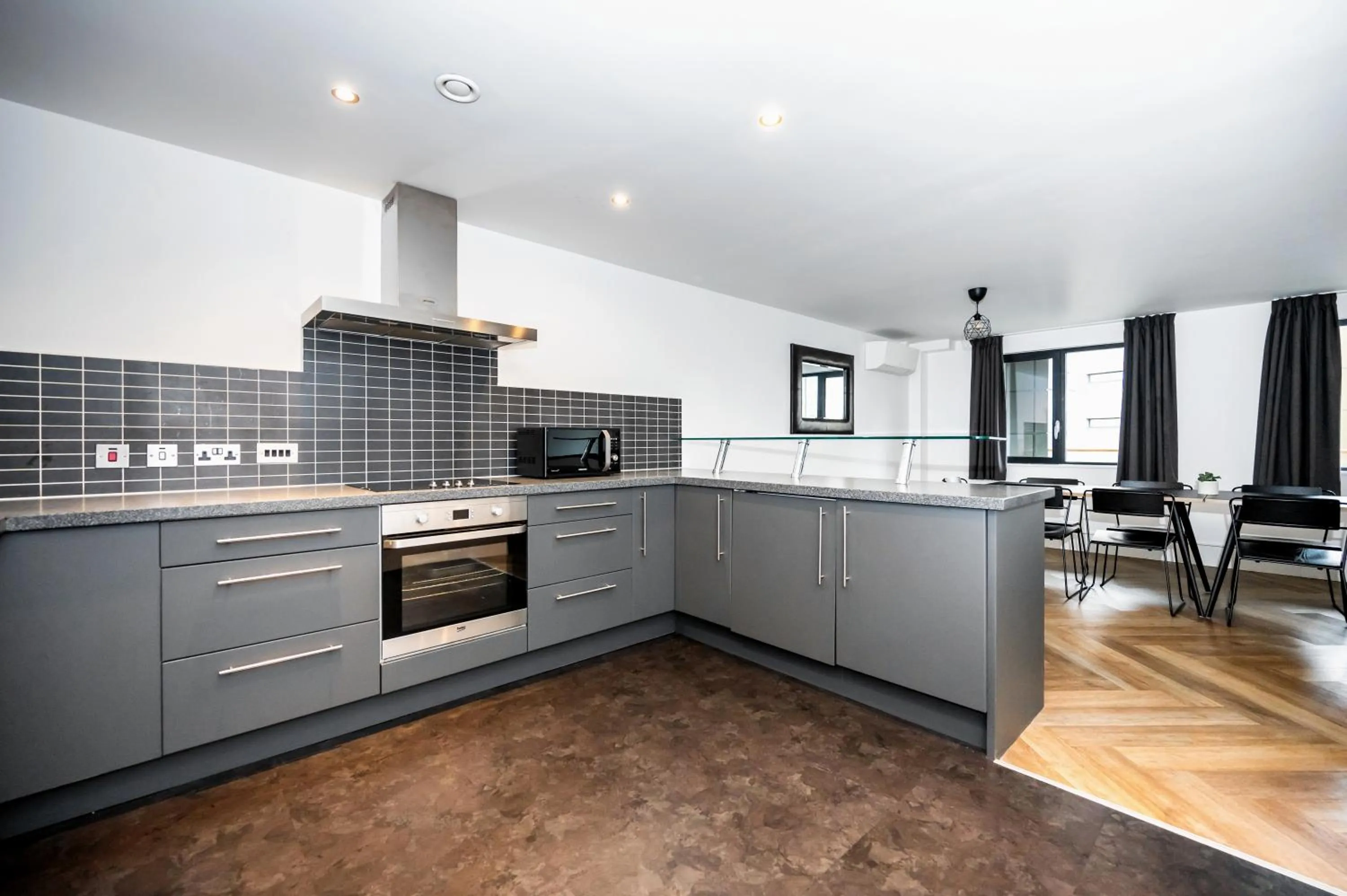 Kitchen or kitchenette in Staycity Aparthotels Liverpool City Centre