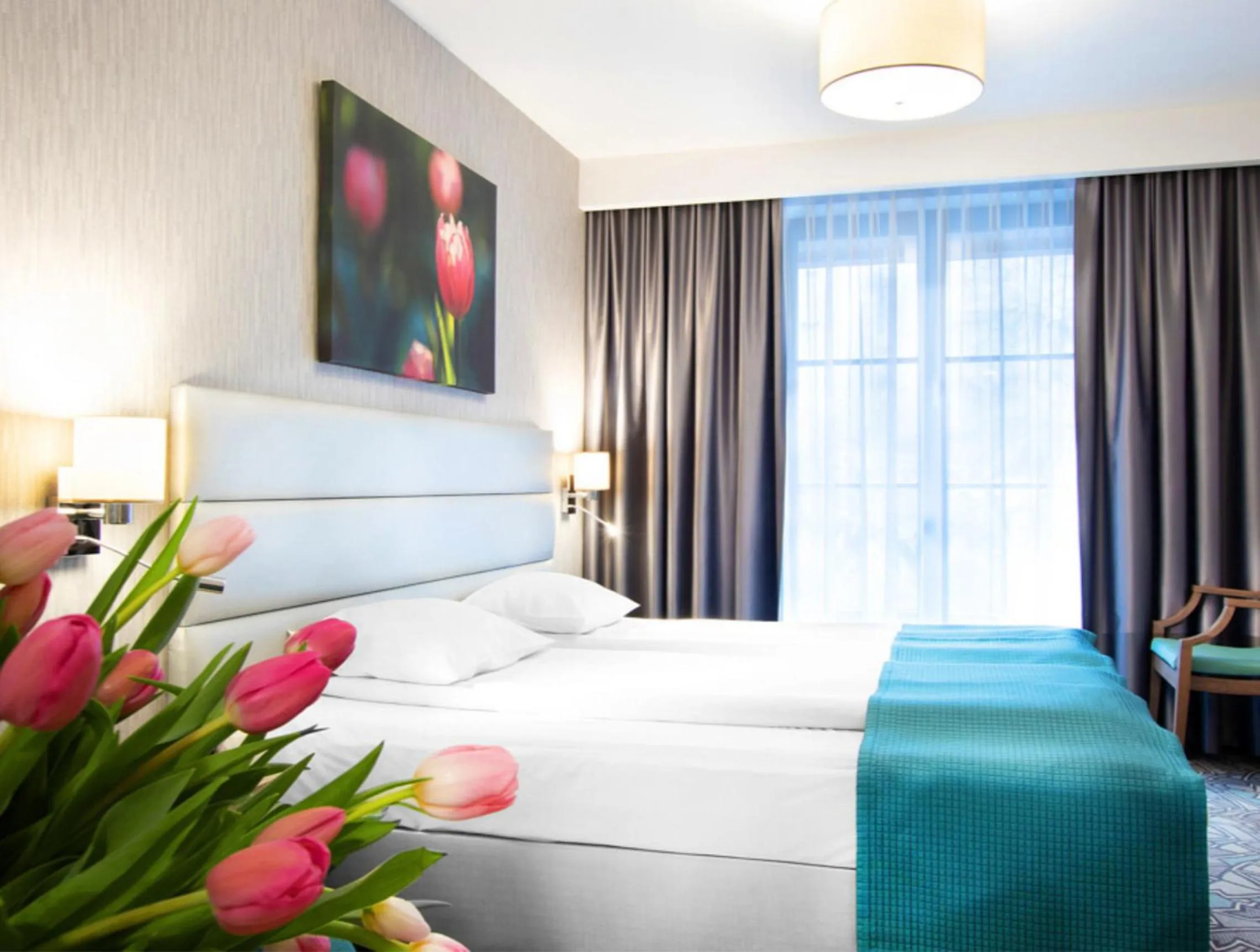 Bed in Golden Tulip Krakow Kazimierz