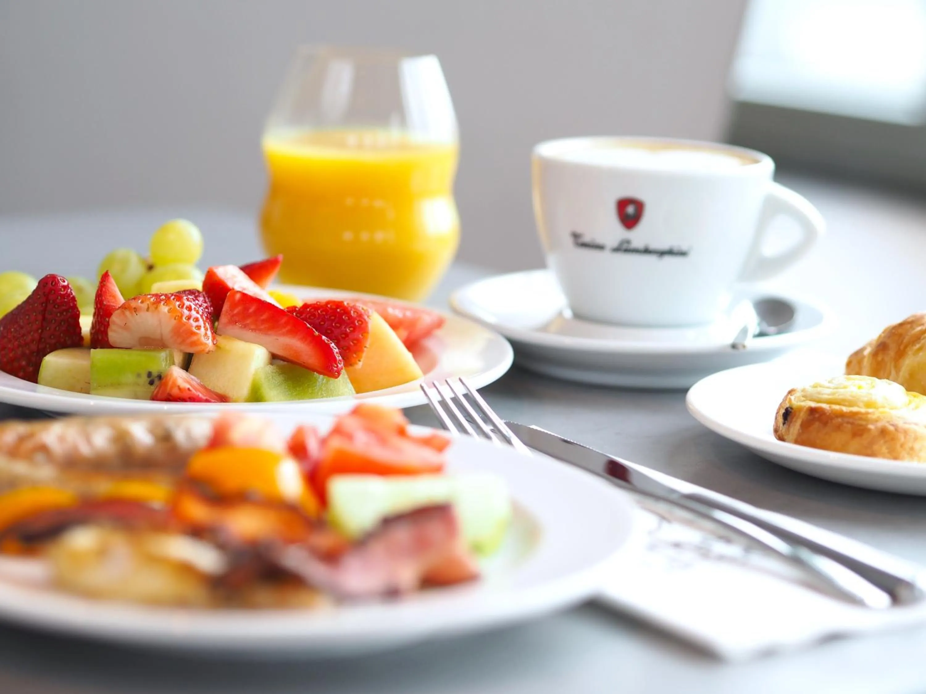 Buffet breakfast in Dancing House - Tančící dům hotel
