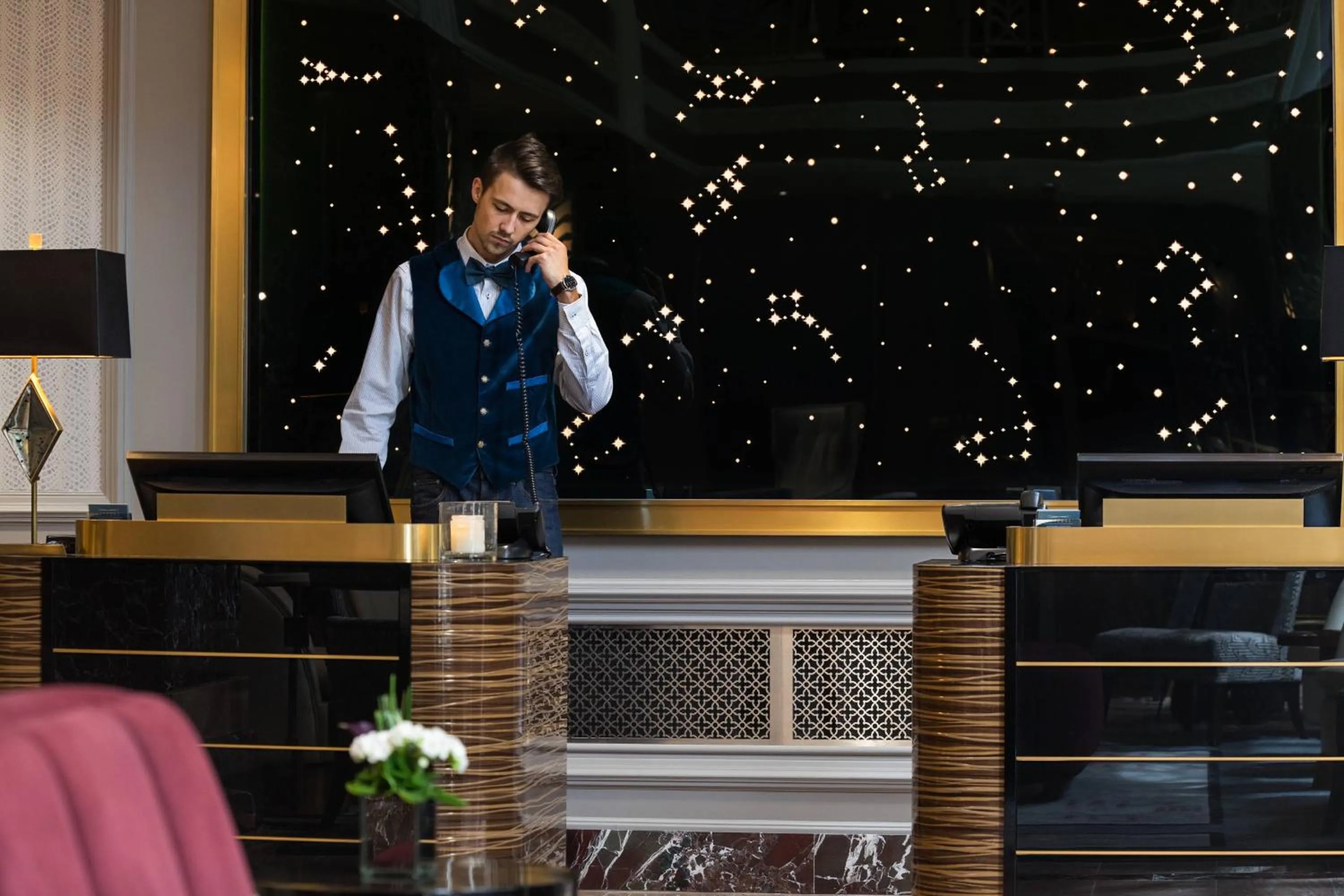 Lobby or reception in Hotel LeVeque, Autograph Collection