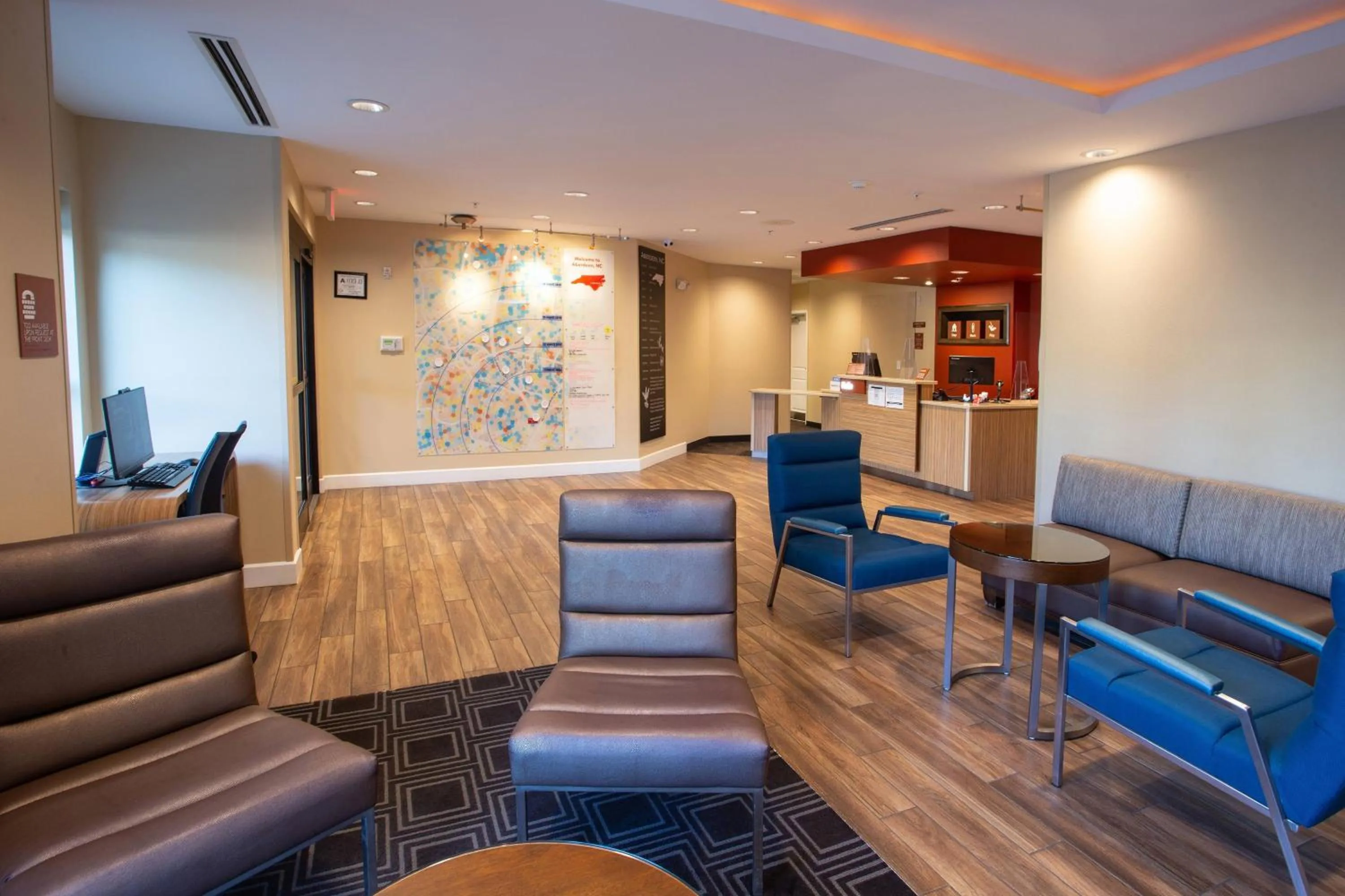 Lobby or reception in TownePlace Suites by Marriott Southern Pines Aberdeen