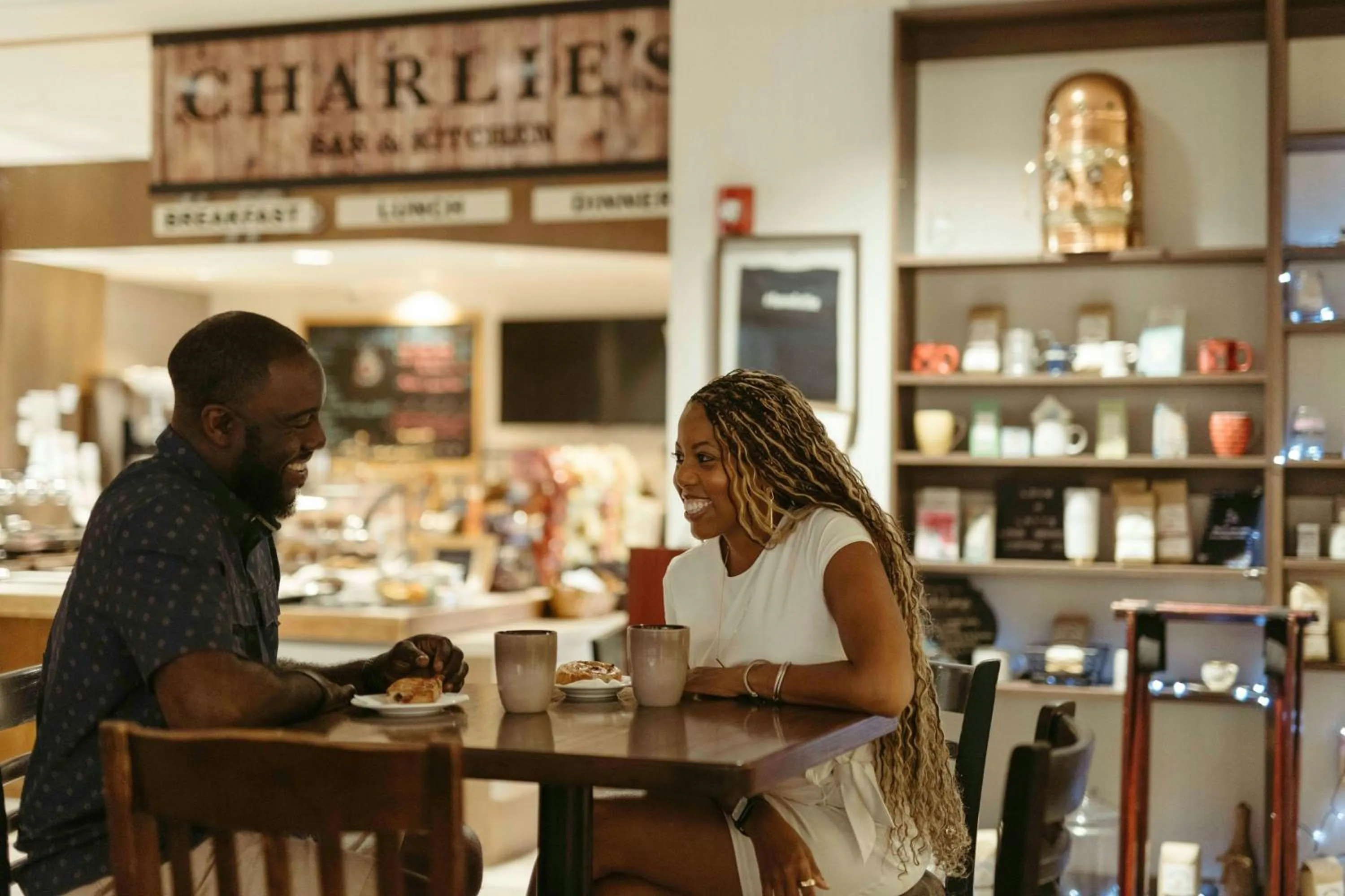 Breakfast in Courtyard by Marriott Lake George