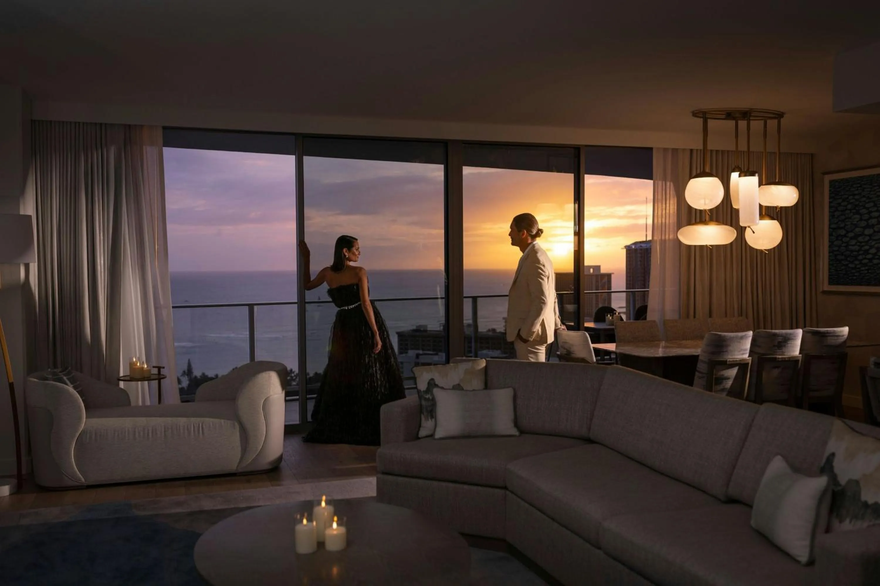 Photo of the whole room in The Ritz-Carlton Residences, Waikiki Beach Hotel