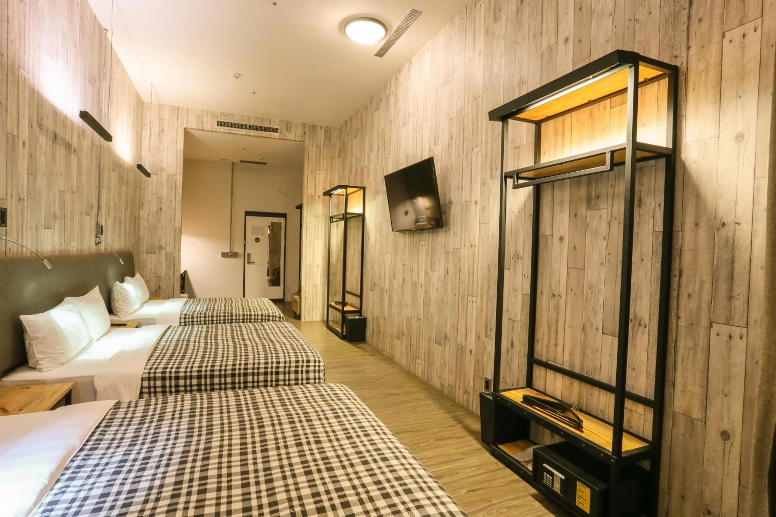 Bed in Hotel PaPa Whale