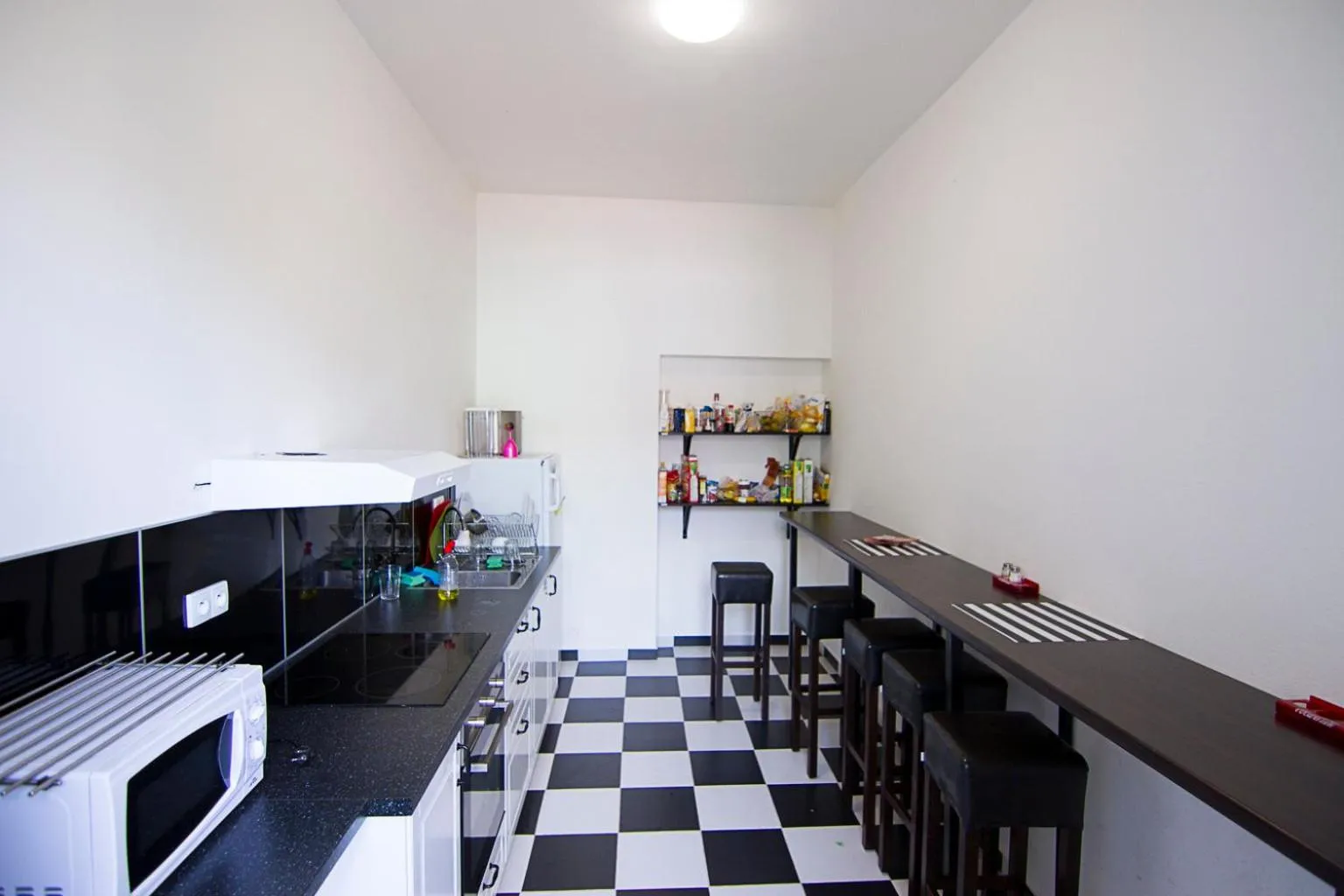 Kitchen or kitchenette in Brix Hostel