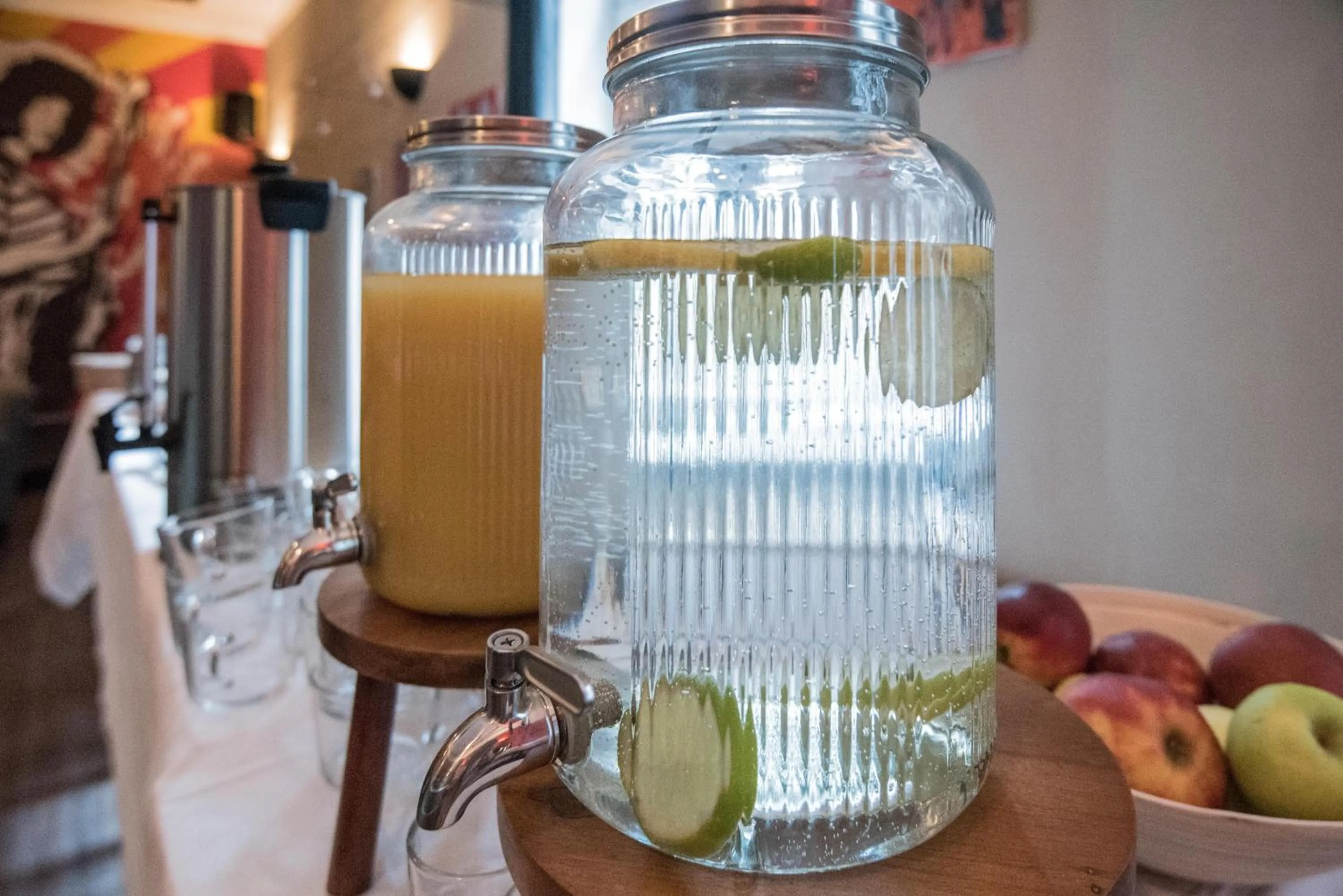 Breakfast in Brix Hostel