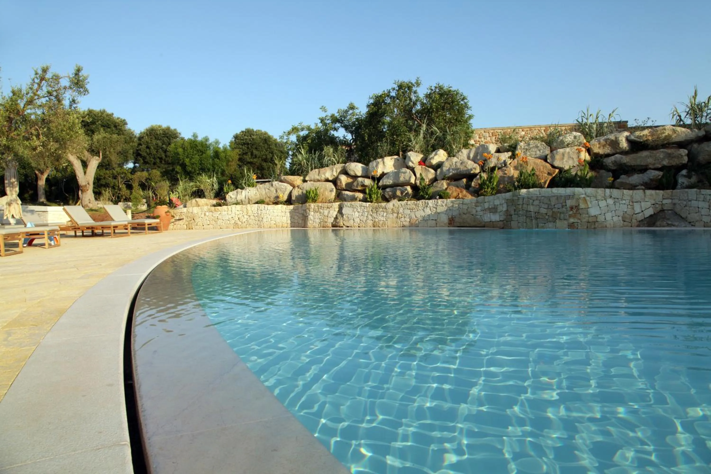 Swimming pool in Borgo de li Santi