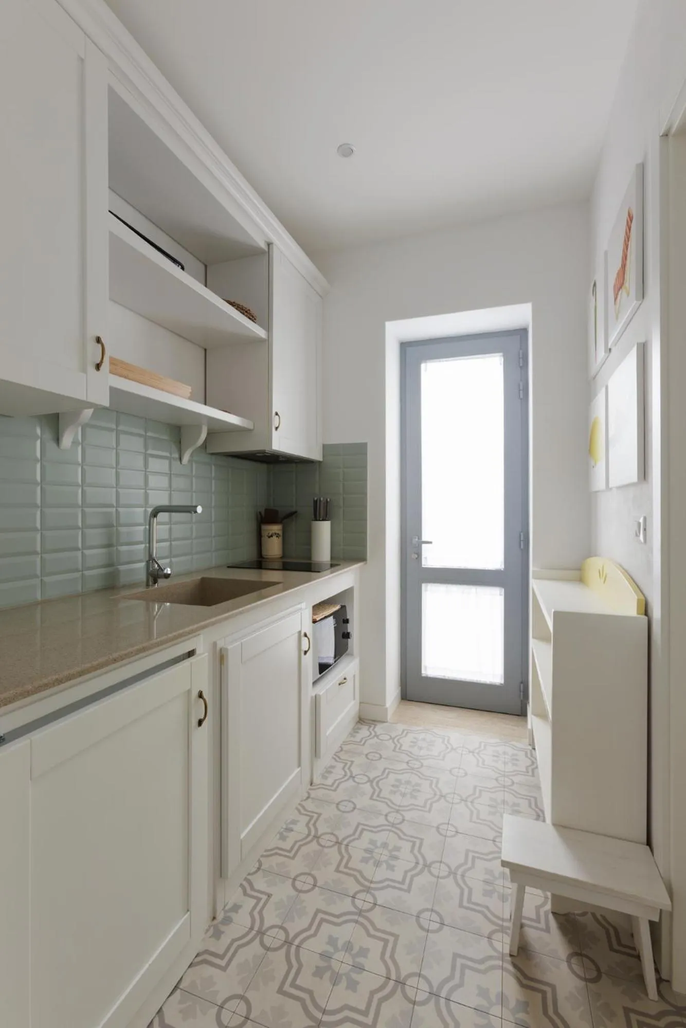 Kitchen or kitchenette in Borgo de li Santi