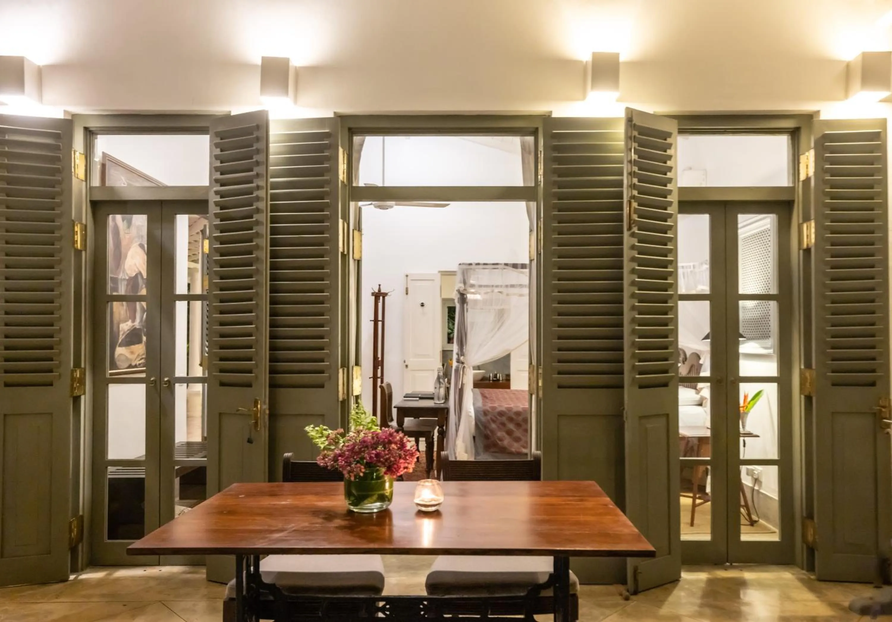 Seating area in Taru Villas Mawella - Tangalle