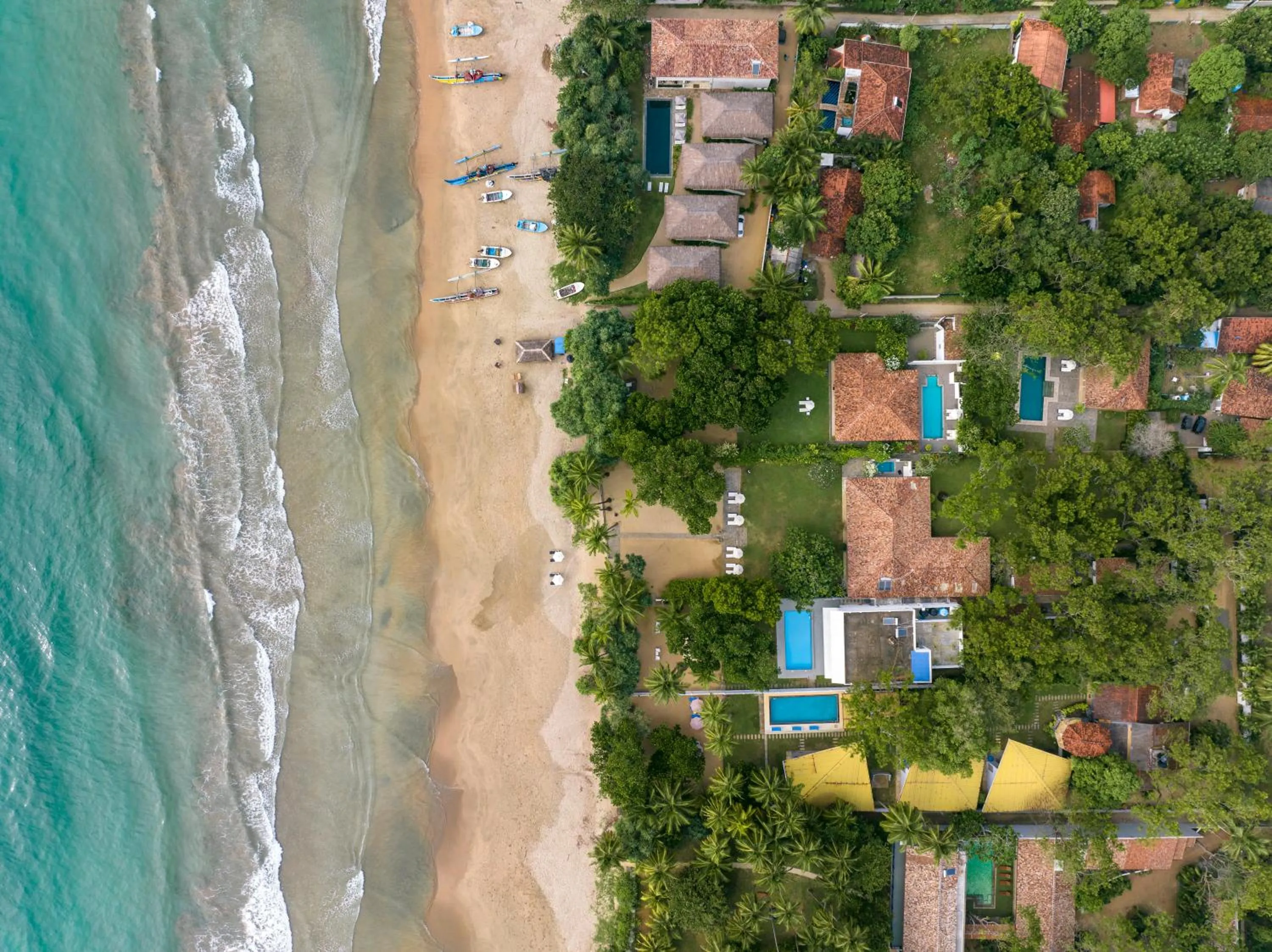 Bird's eye view in Taru Villas Mawella - Tangalle